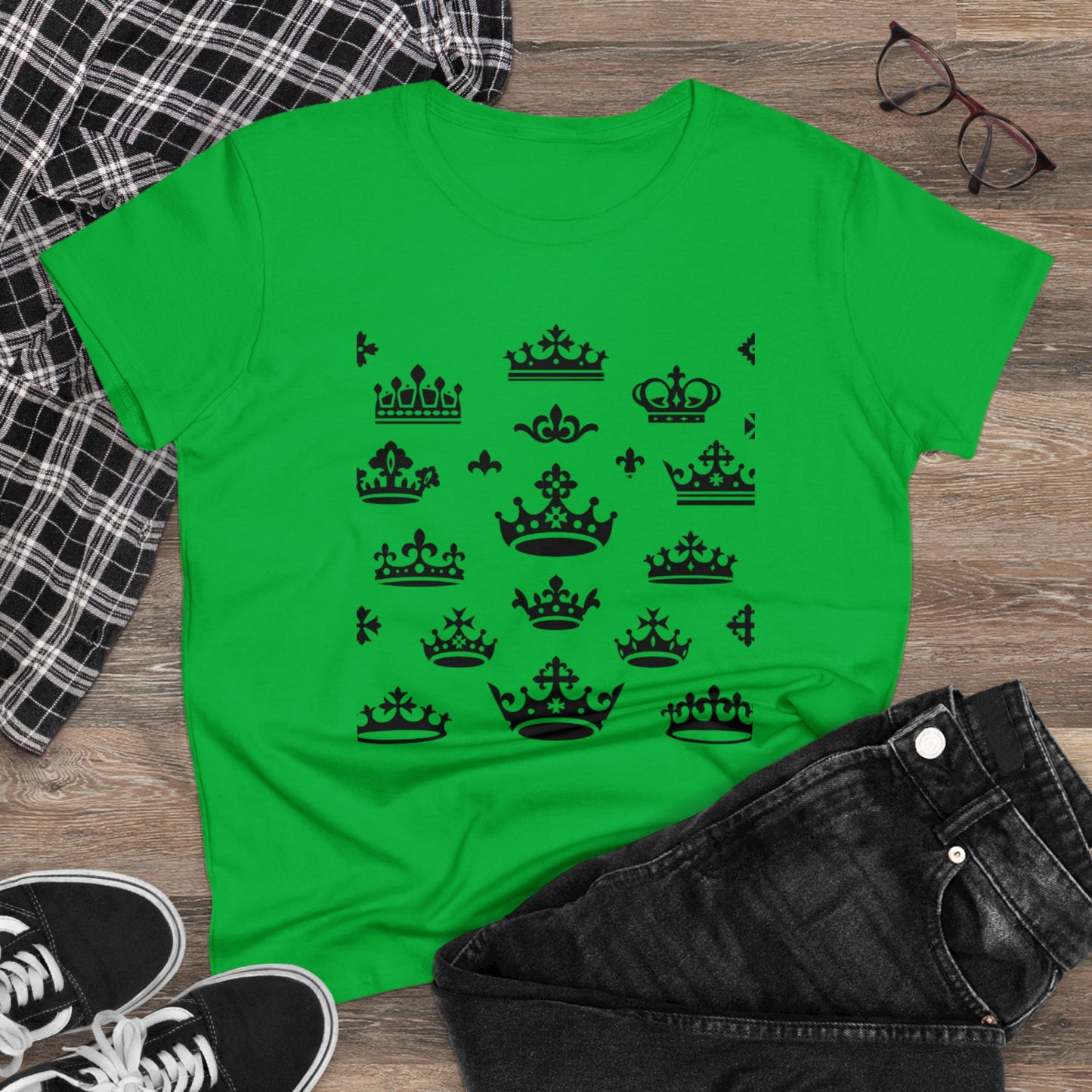 Crown life Cotton Tee, Queen Shirt, Crown Life shirt