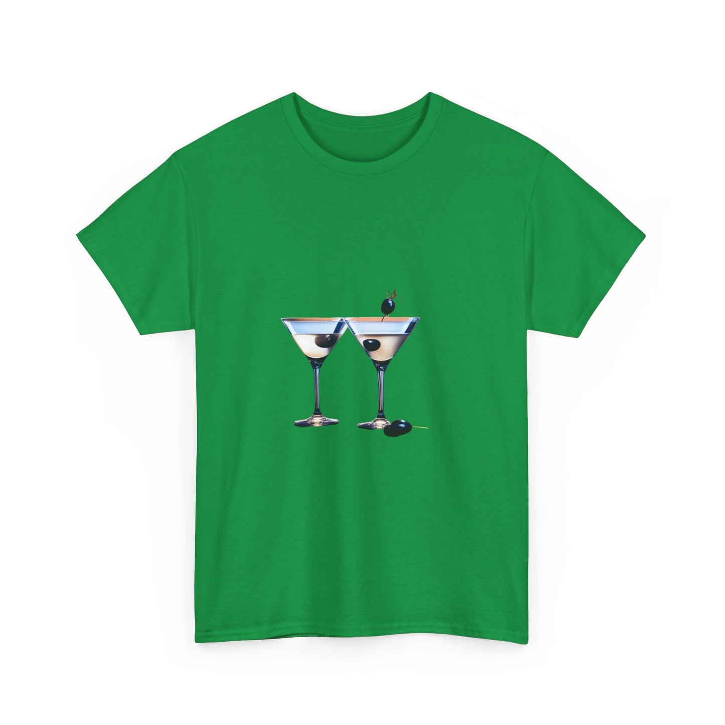 Martini Time top, Unisex Heavy Cotton Tee, Martini lover gifts
