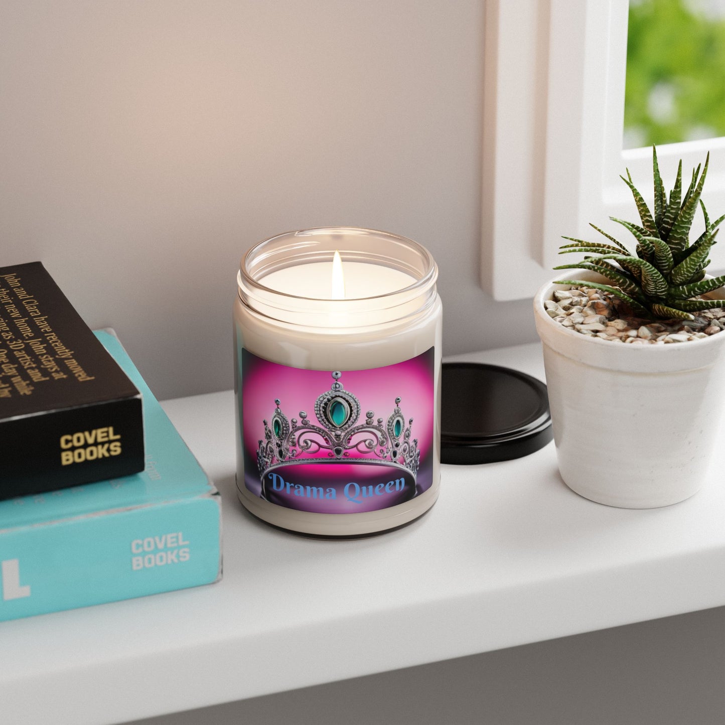 Scented Drama Queen Soy Candle, 9oz, Bold & fabulous