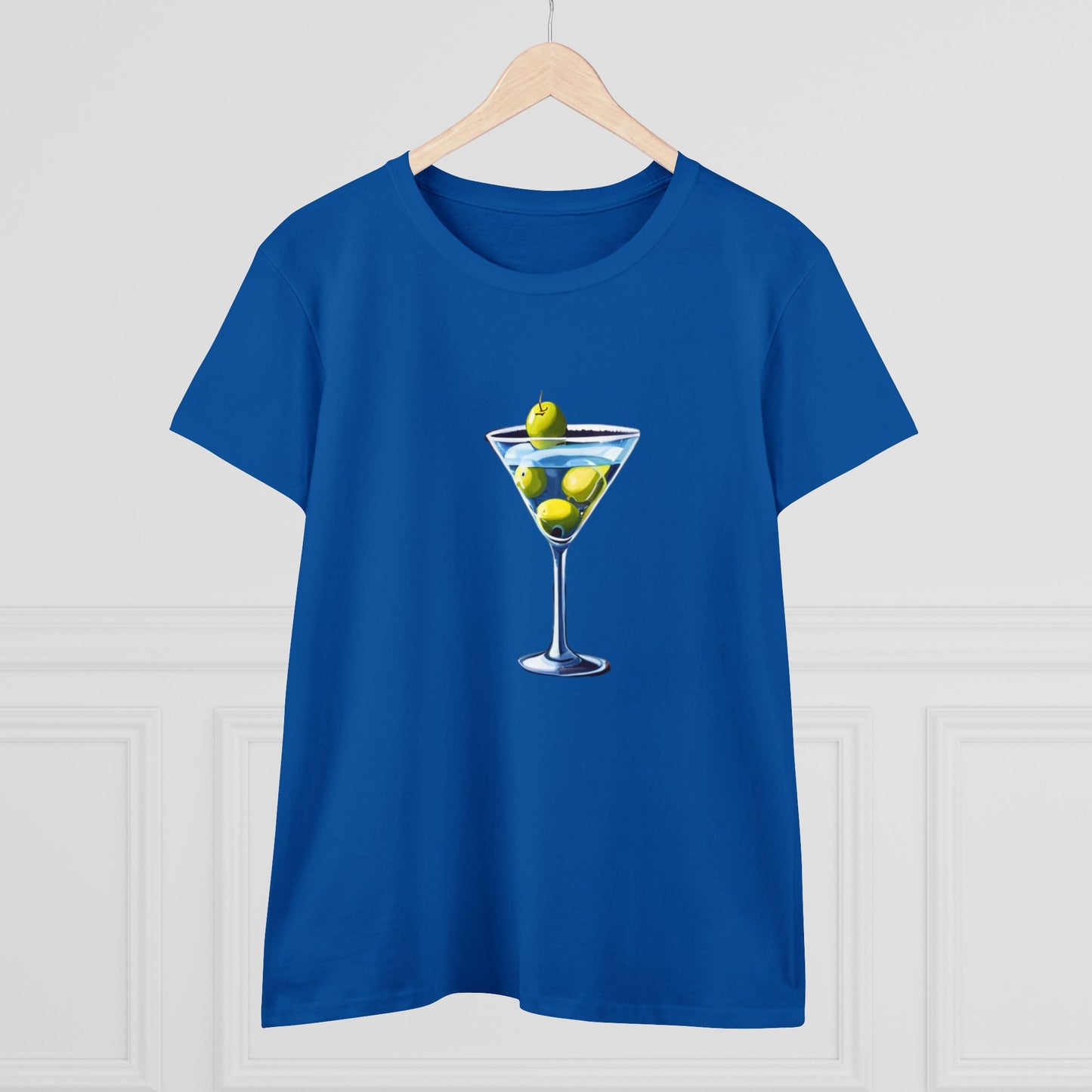 Martini T-Shirt, Women's Martini Cotton Tee