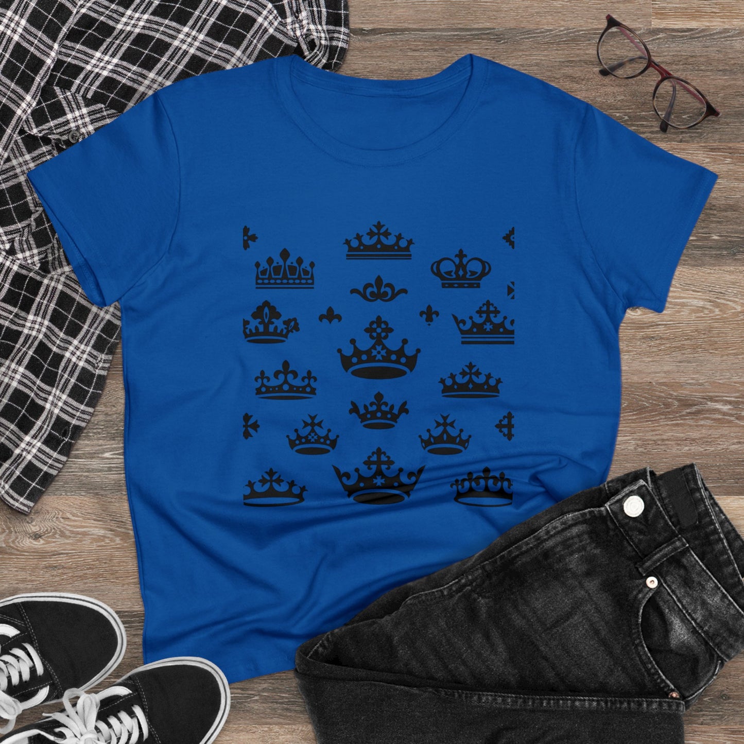 Crown life Cotton Tee, Queen Shirt, Crown Life shirt