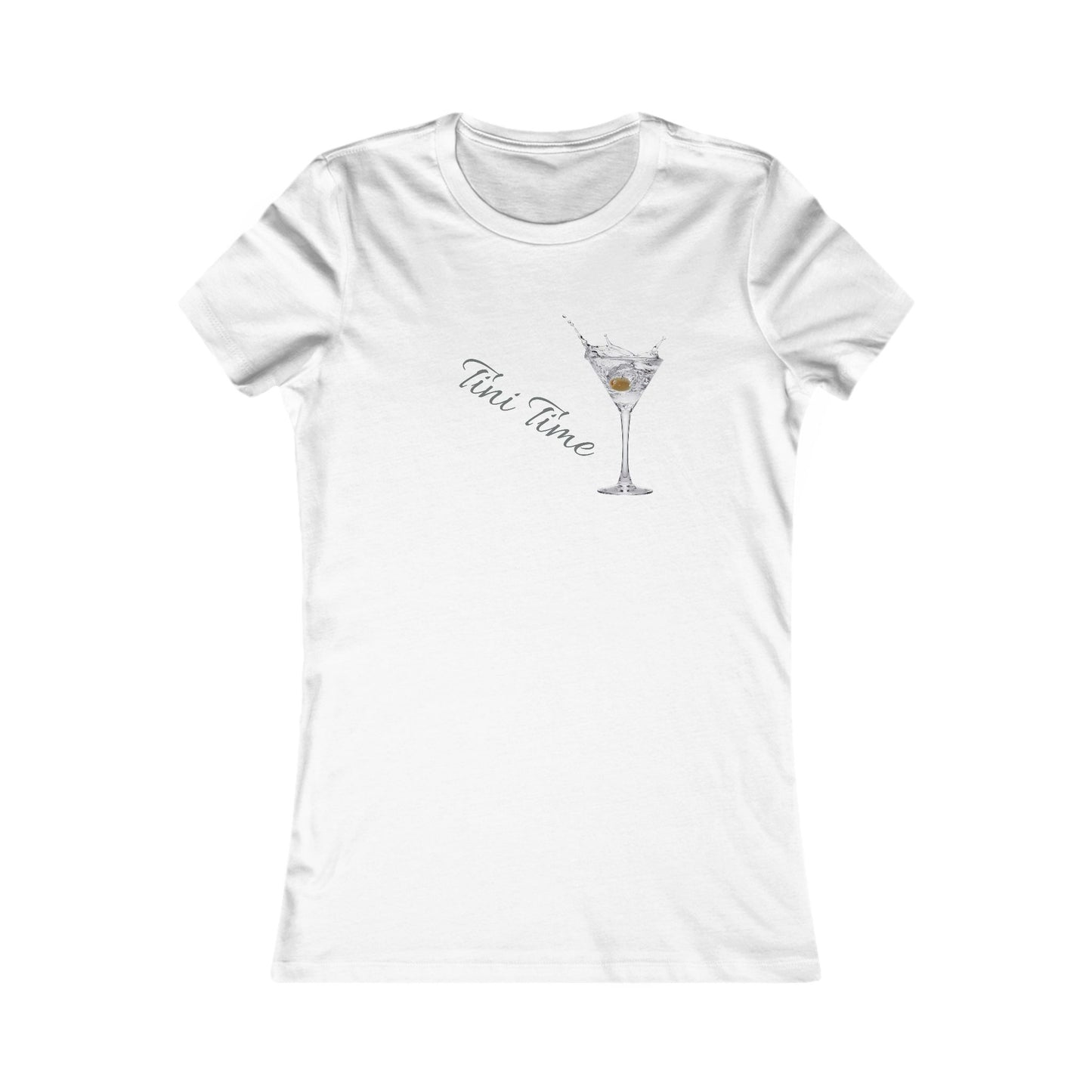 Tini Time Tee | Martini tshirt