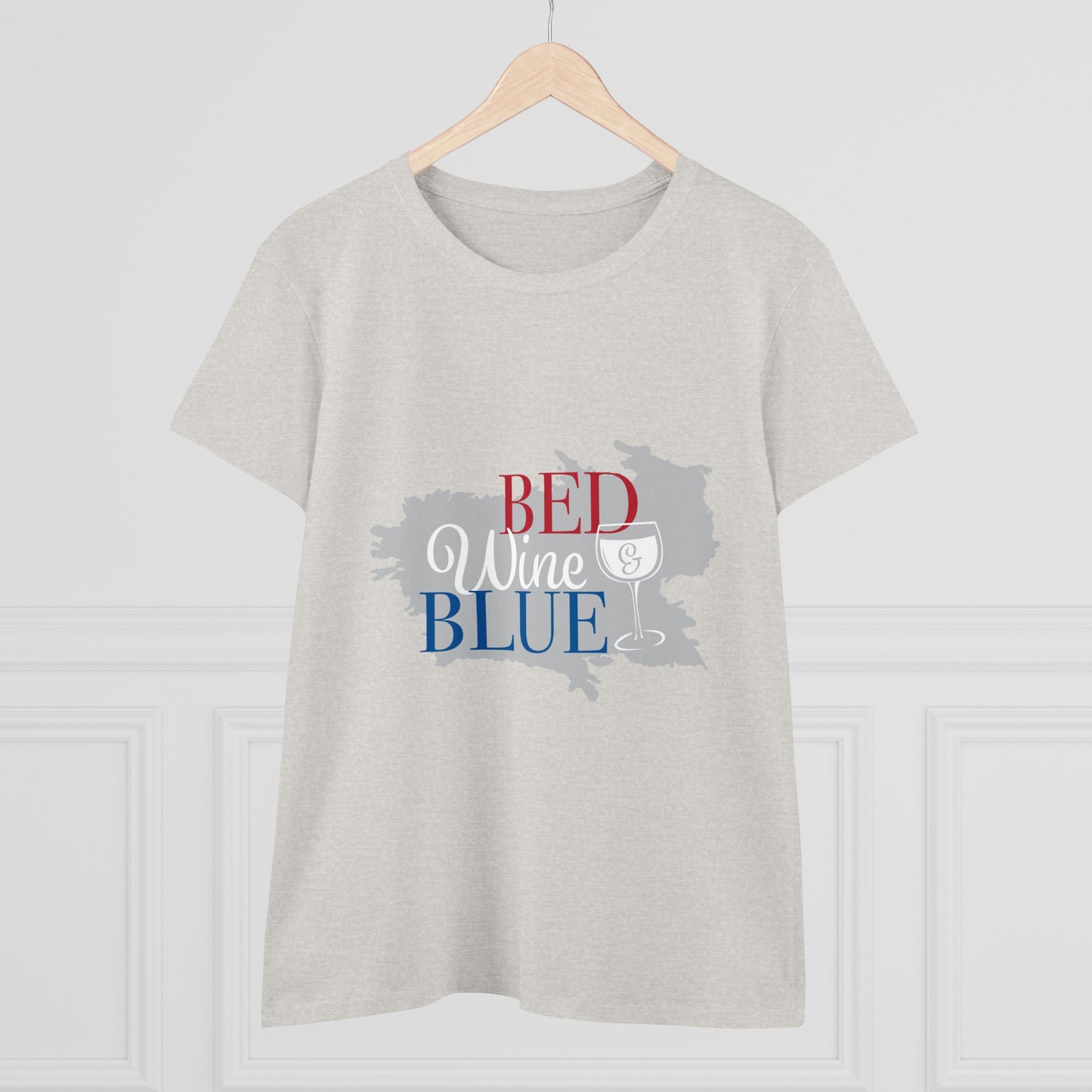 Wine Tee | Red, Wine & Blue