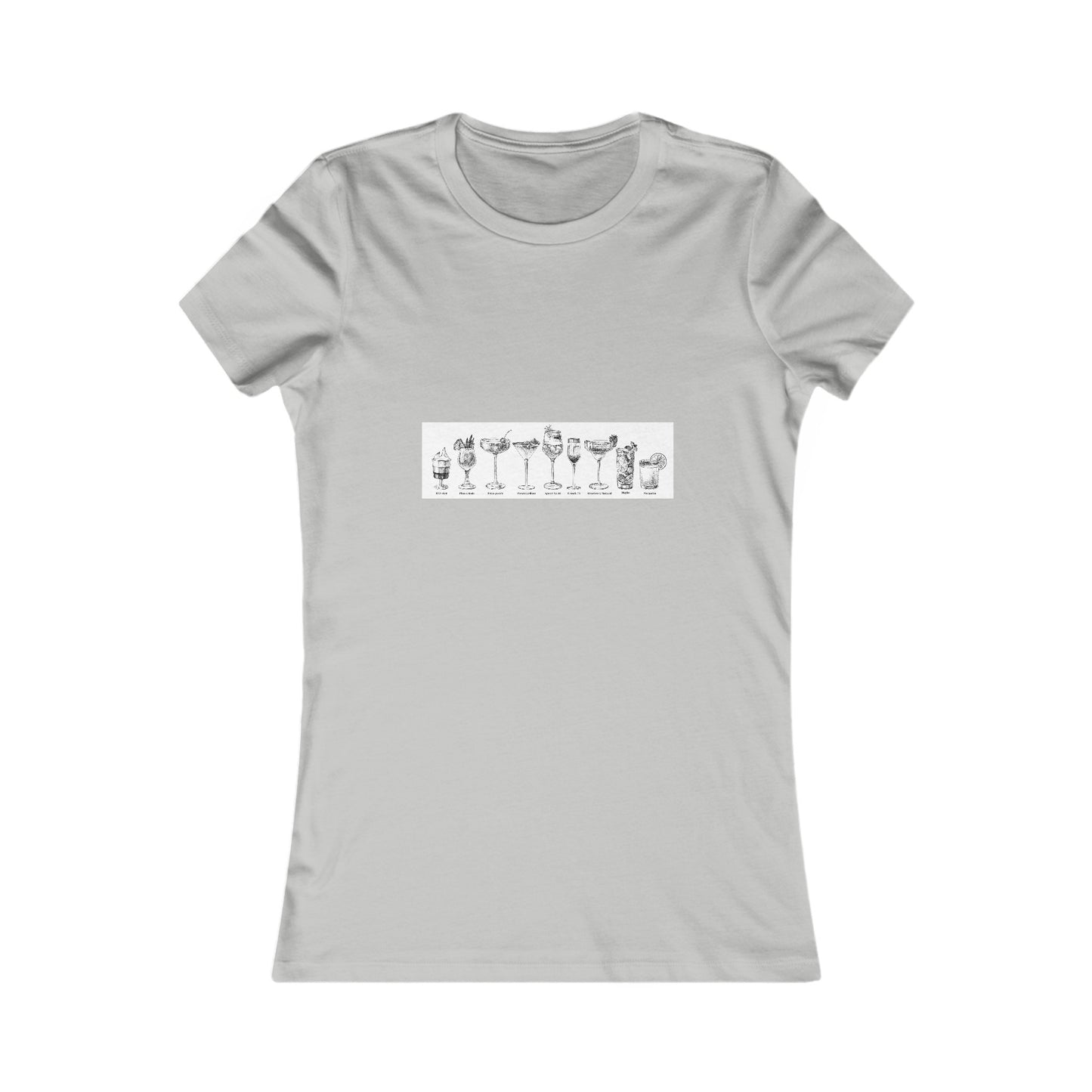 Cocktail Shirt, Women's cocktails Tee, fun shirt, Bartender Gift