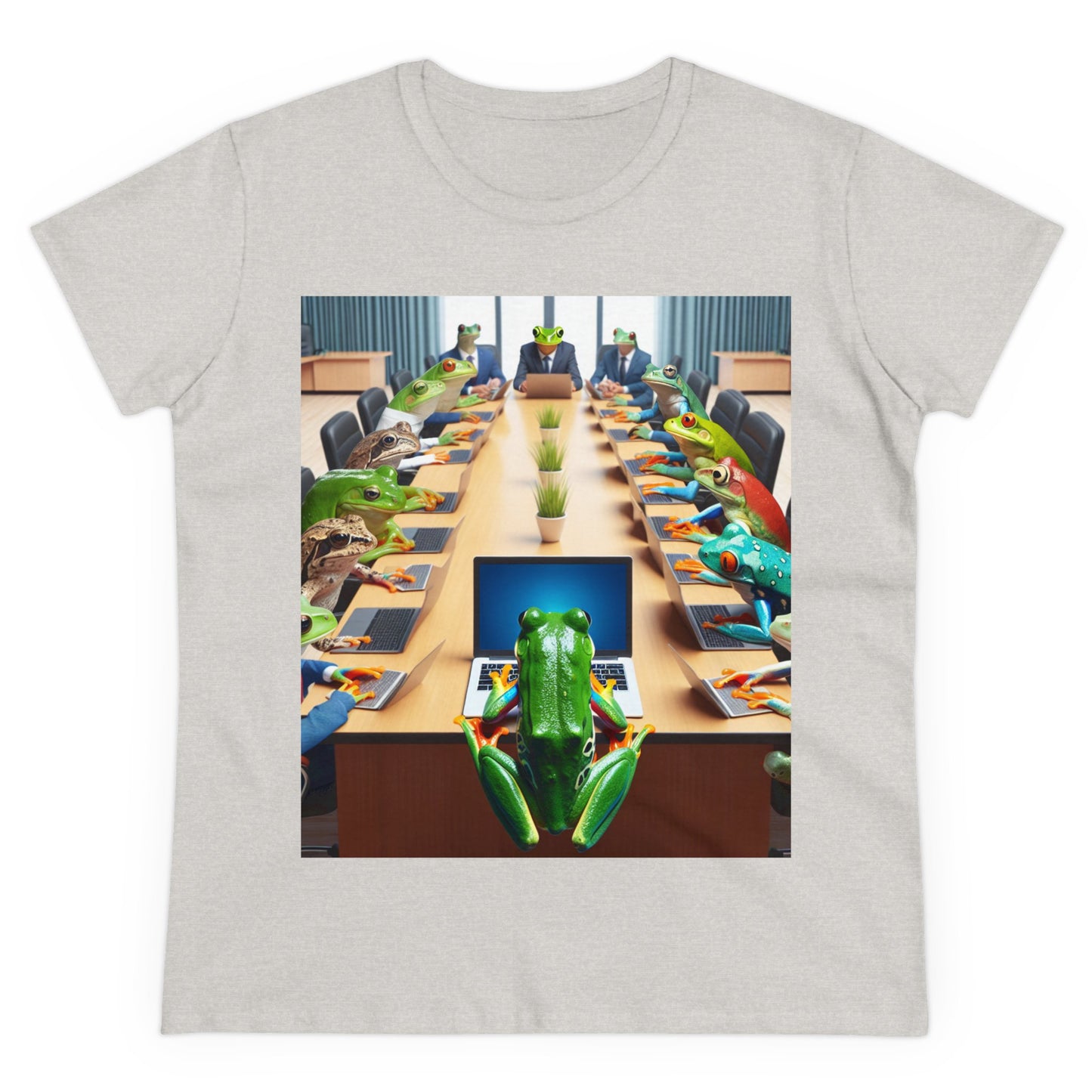 Boardroom Frogs T-shirt, frog shirt, funny tee, funny work shirt