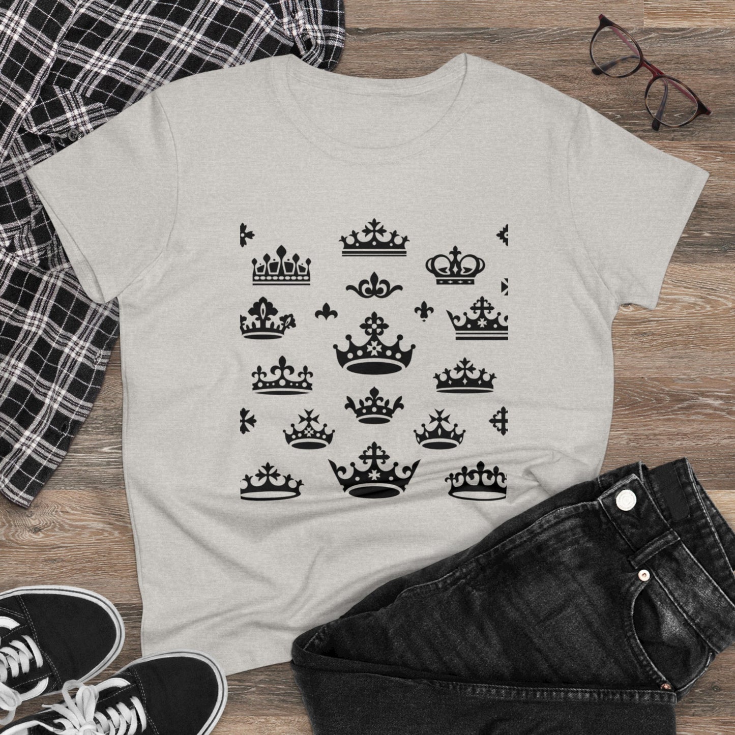 Crown life Cotton Tee, Queen Shirt, Crown Life shirt