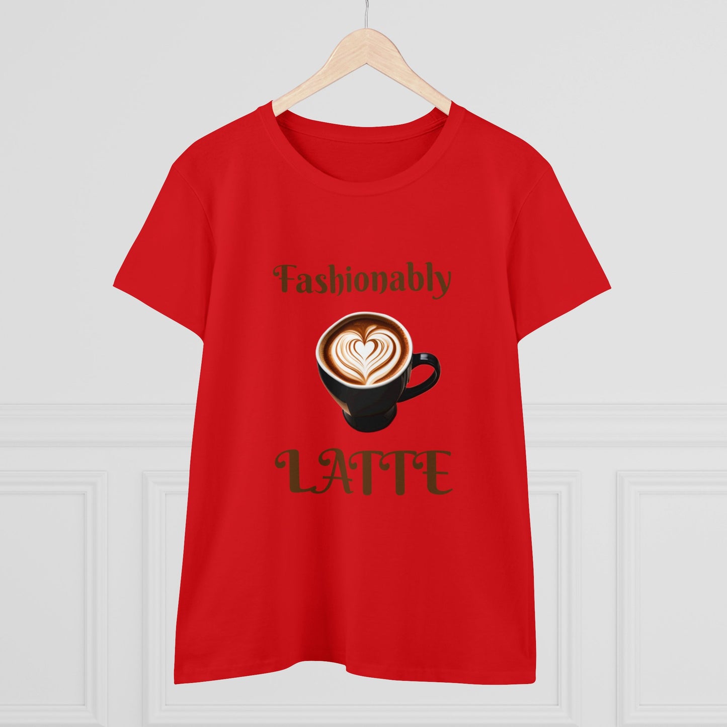 Latte T-shirt, Coffee Lover top - Latte Gifts - Latte Apparel