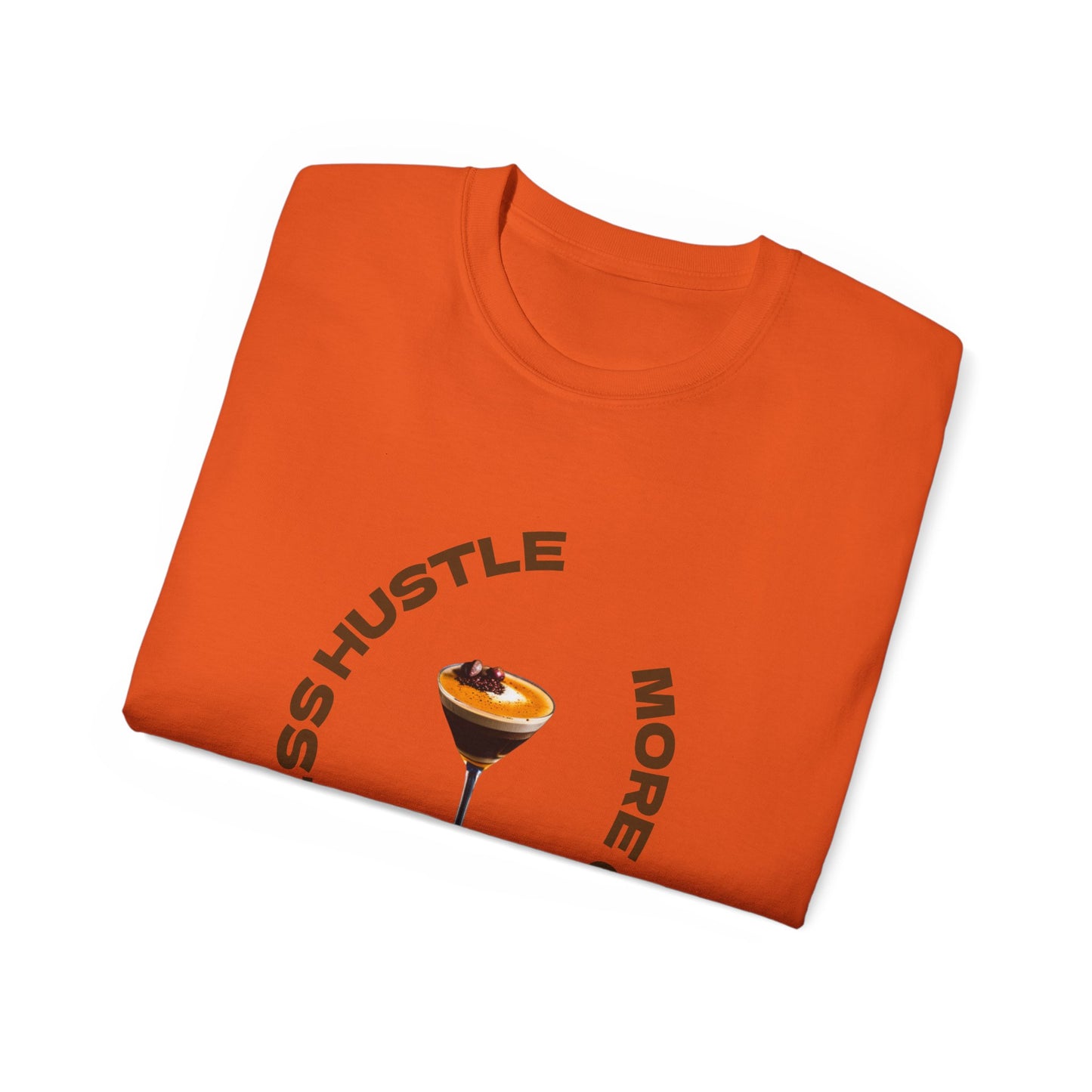 Coffee Lovers Unisex Tee - Less Hustle More Coffee Shirt, Casual Wear, Gift for Baristas, Coffee Addicts, Funny T-Shirt, Everyday Style