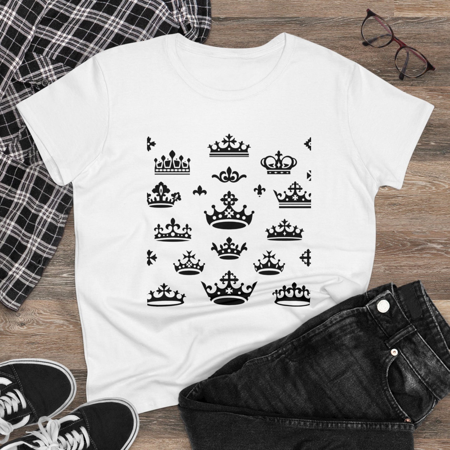 Crown life Cotton Tee, Queen Shirt, Crown Life shirt