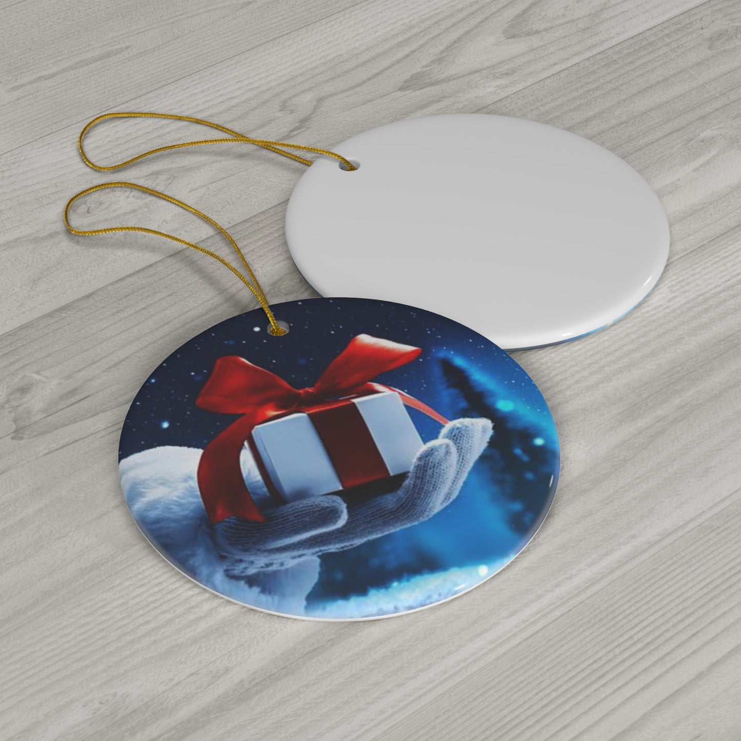 Ceramic Ornament, 4 Shapes