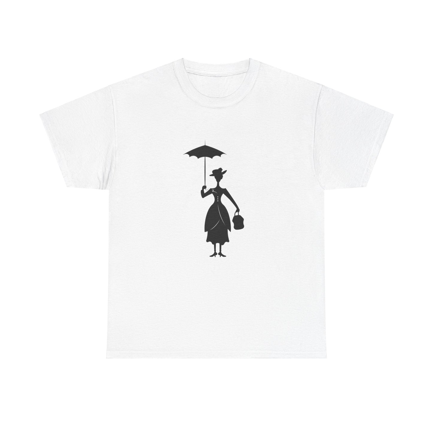 Poppins style Cotton Tee, Mary Poppins