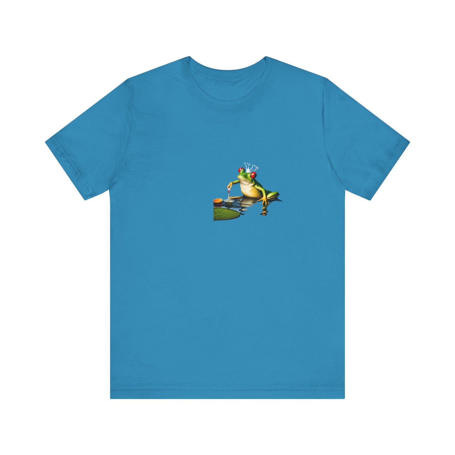 5 PM Frogs Short Sleeve Tee, Frog tee, Frog theme
