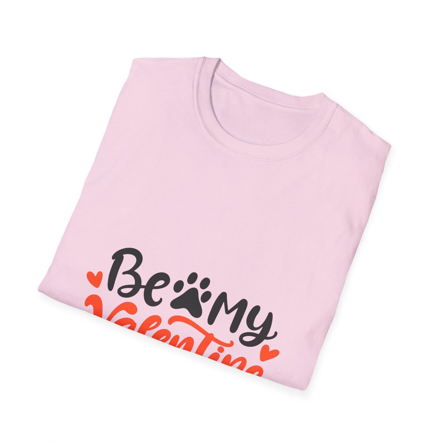 Be my Valentine Paw T-shirt, Paw Tee, Valentine shirt