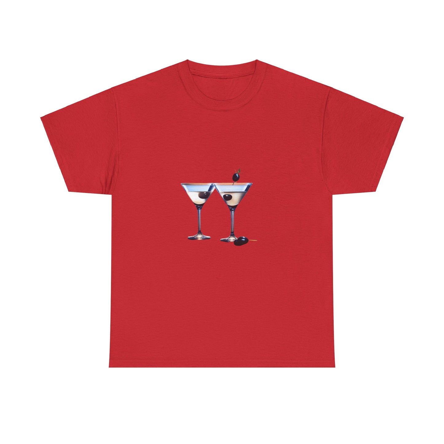 Martini Time top, Unisex Heavy Cotton Tee, Martini lover gifts