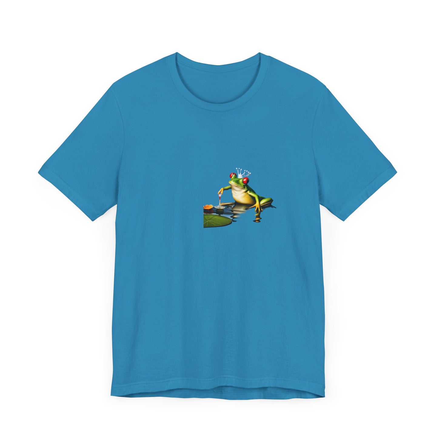 5 PM Frogs Short Sleeve Tee, Frog tee, Frog theme