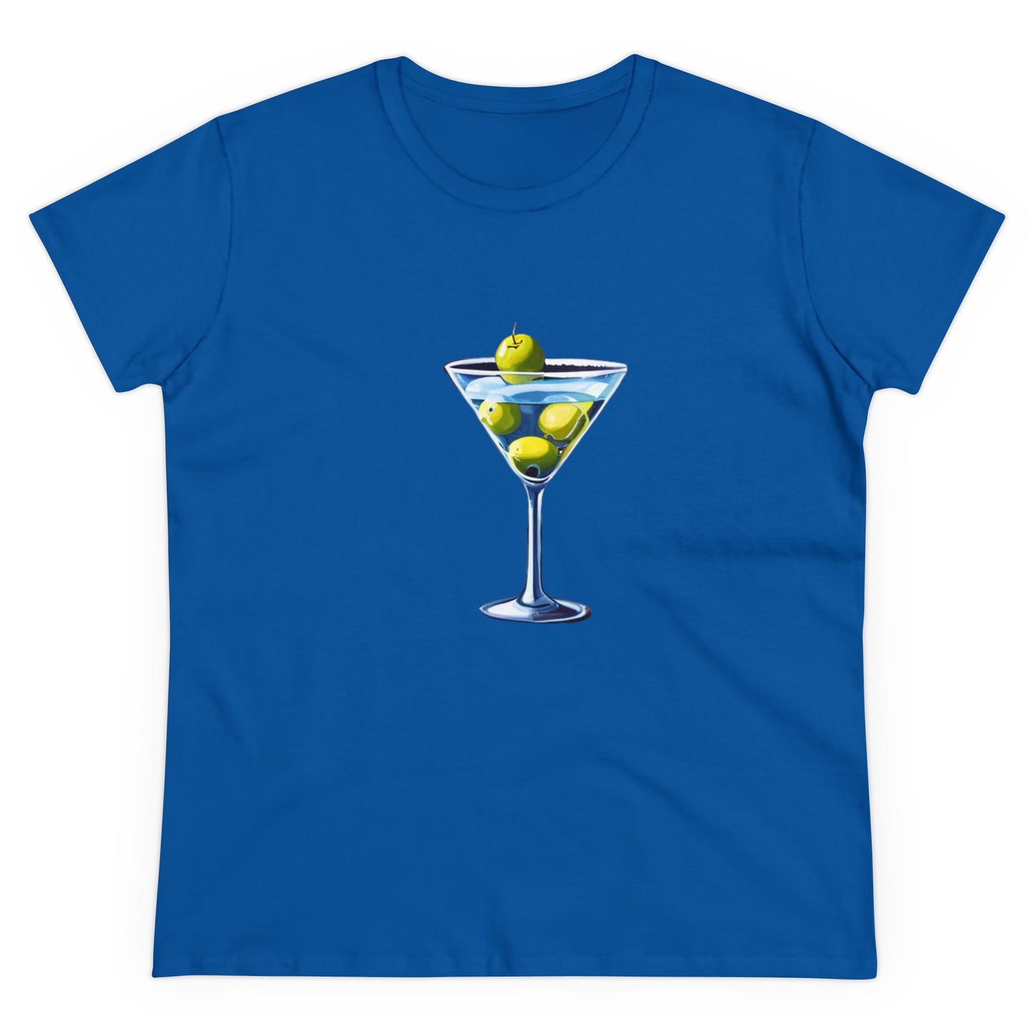 Martini T-Shirt, Women's Martini Cotton Tee