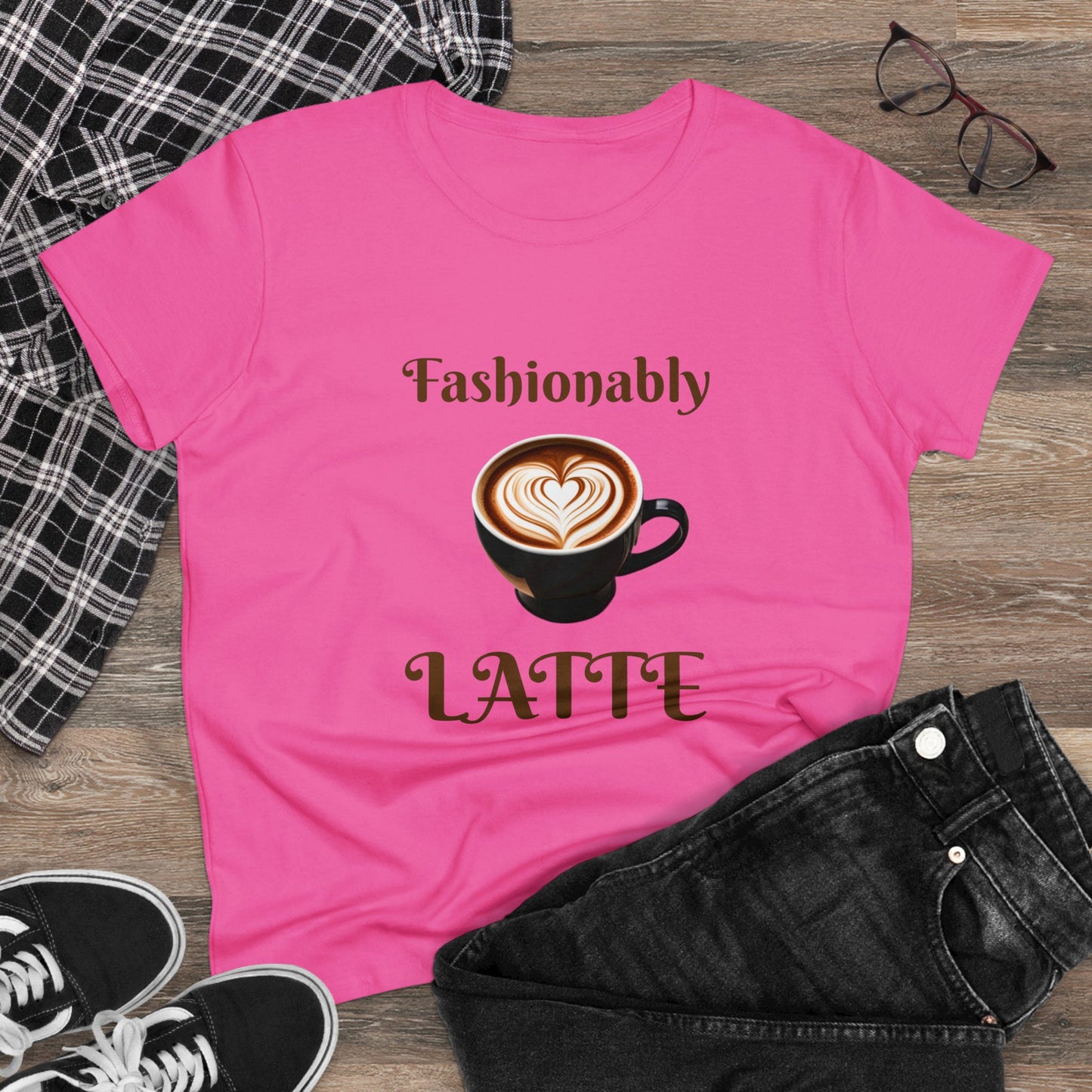 Latte T-shirt, Coffee Lover top - Latte Gifts - Latte Apparel