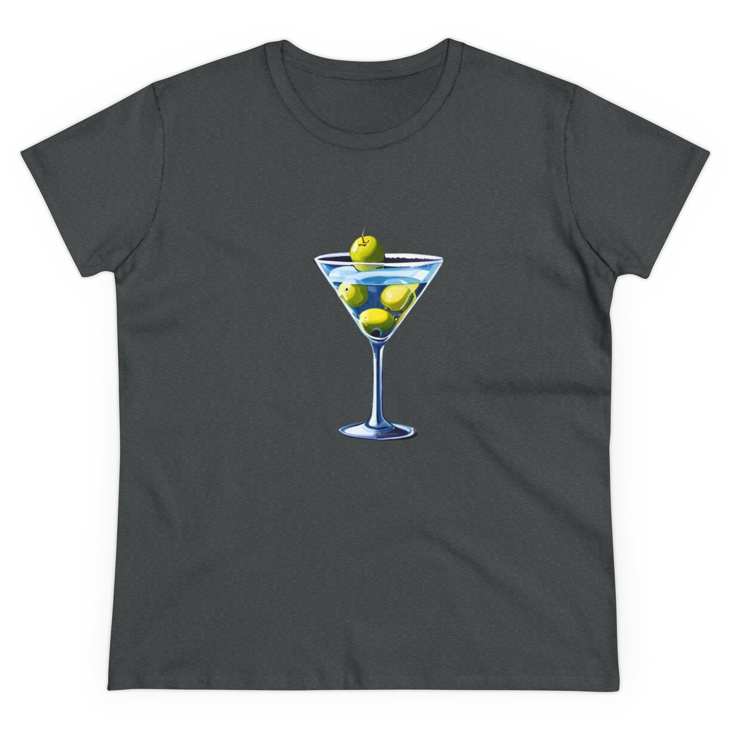 Martini T-Shirt, Women's Martini Cotton Tee