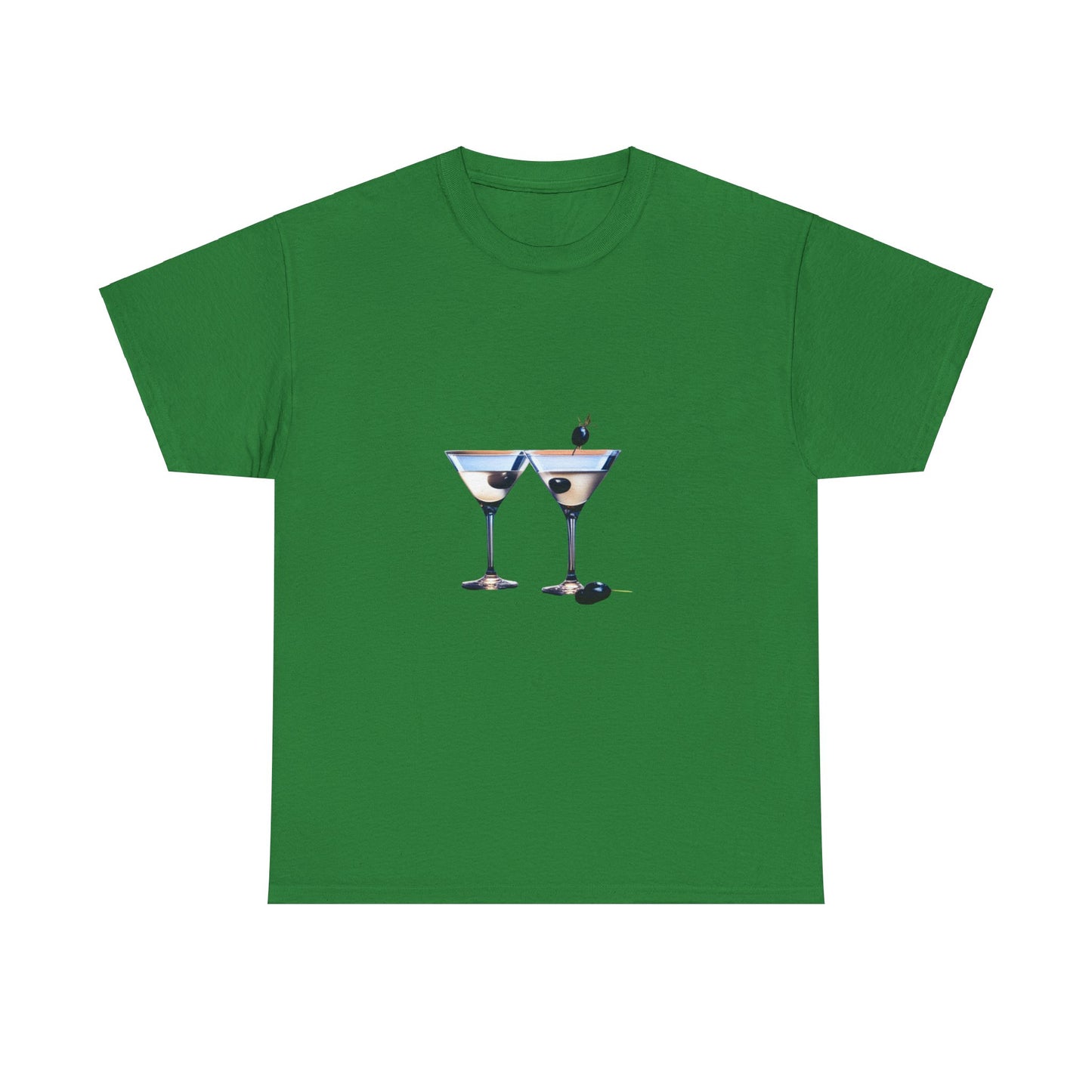 Martini Time top, Unisex Heavy Cotton Tee, Martini lover gifts