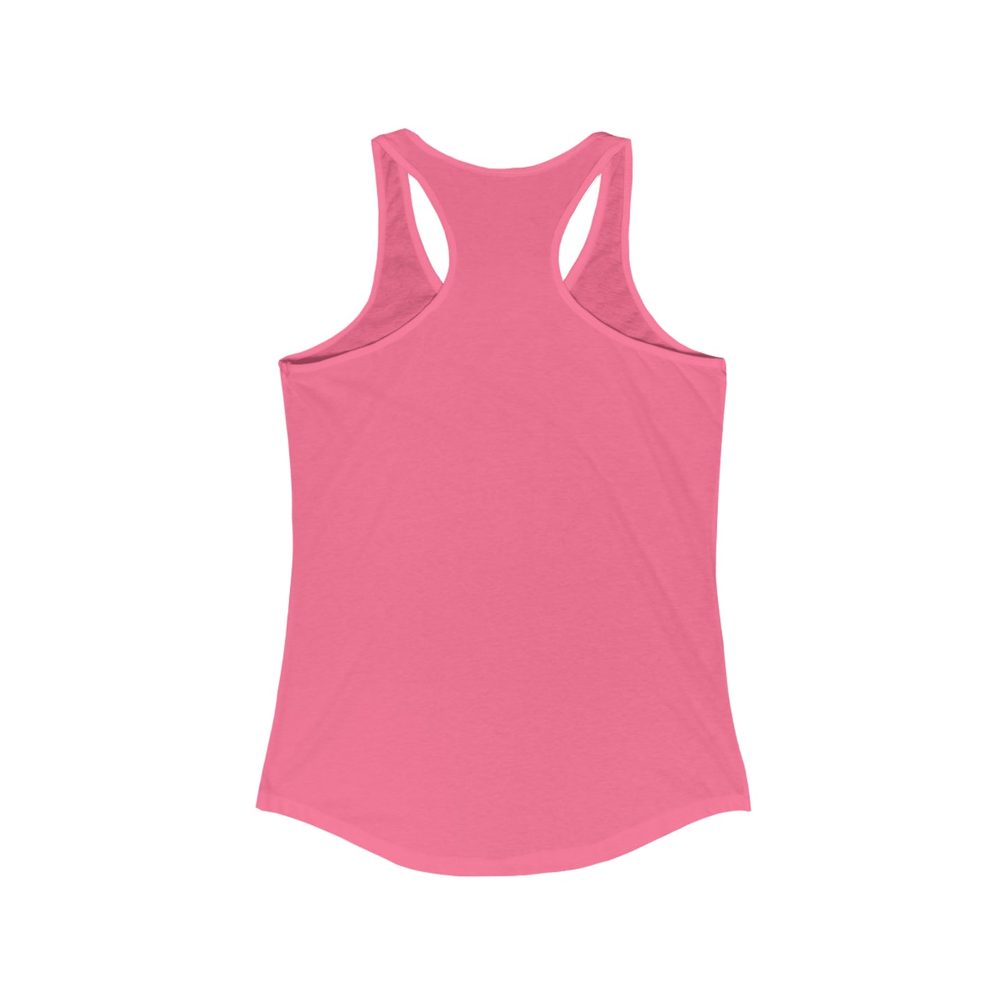 Women's Ideal Racerback Tank- be your own hero, Gym shirt