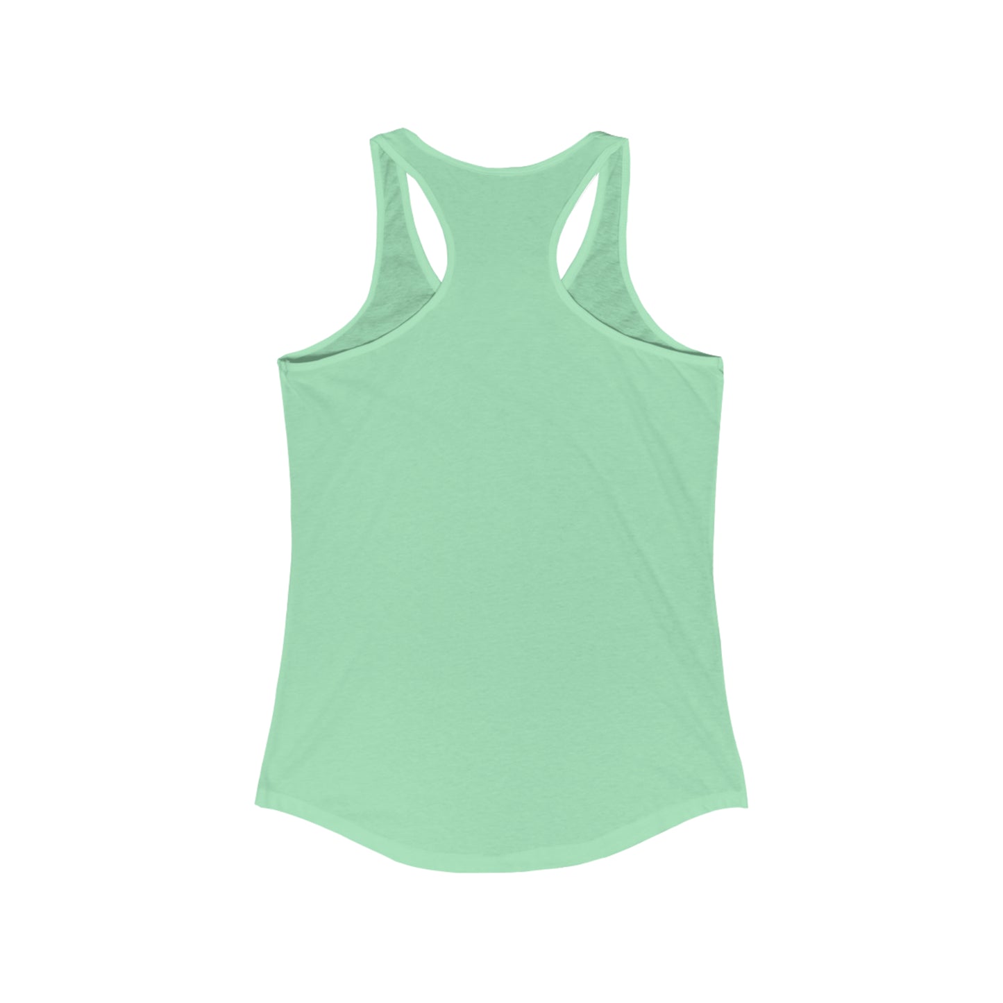 Women's Ideal Racerback Tank- be your own hero, Gym shirt