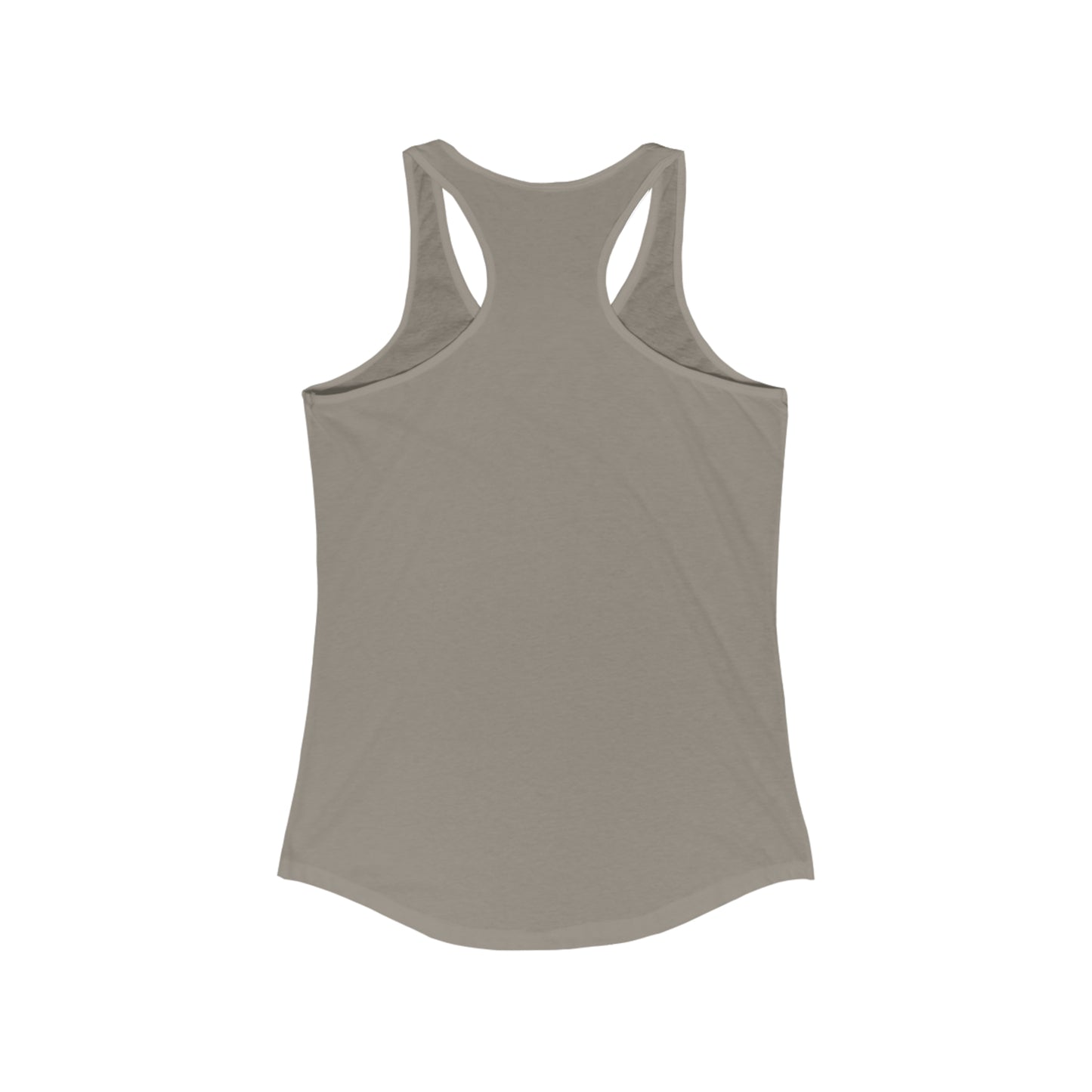 Women's Ideal Racerback Tank- be your own hero, Gym shirt