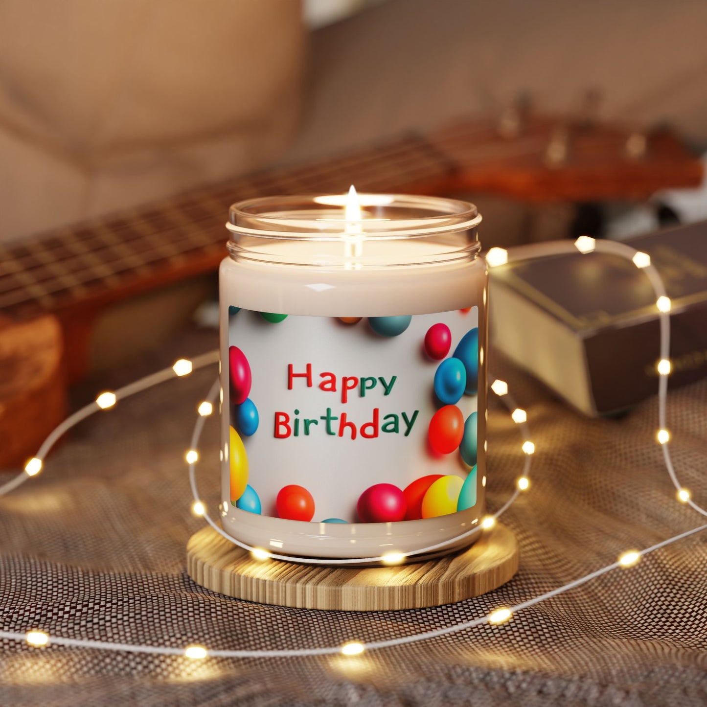 Happy Birthday Scented Soy Candle, 9oz