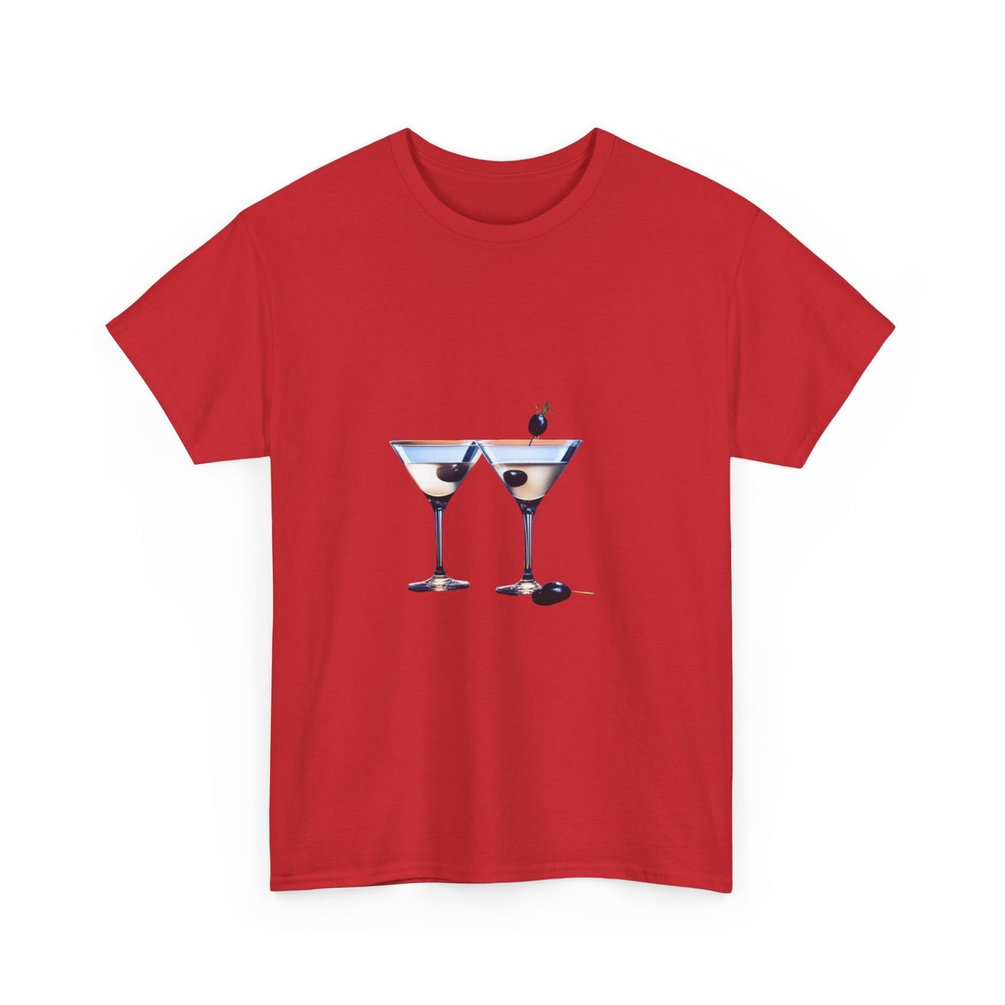 Martini Time top, Unisex Heavy Cotton Tee, Martini lover gifts