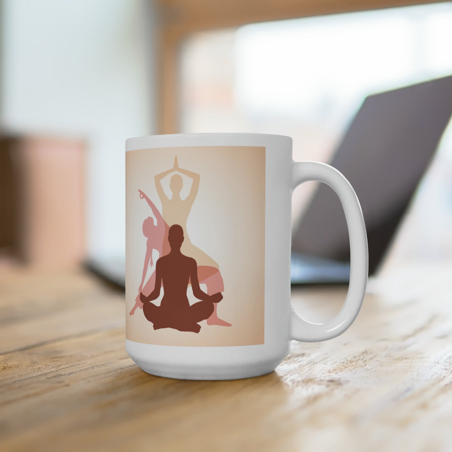 Yoga Mug, 15oz, Coffee mug