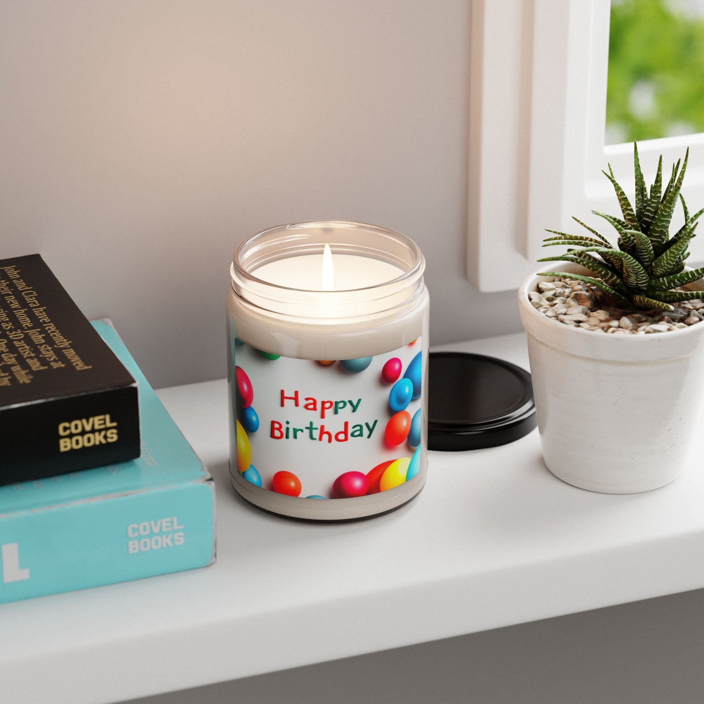 Happy Birthday Scented Soy Candle, 9oz