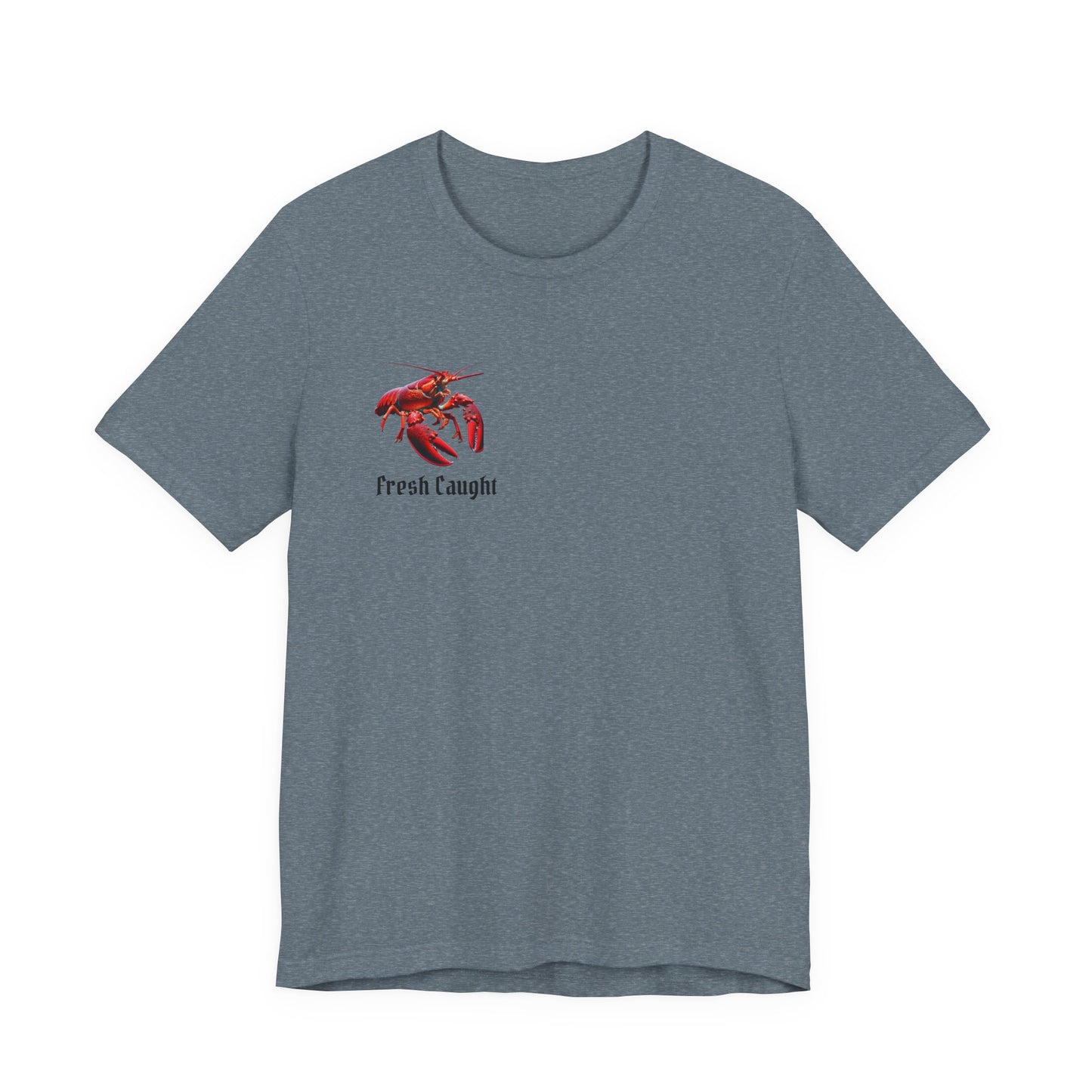 T-Shirt with Lobster Design, Casual Wear, Beach Trip Essential, Seafood Lover Gift, Summer Vibes, Fun Fishing Tee