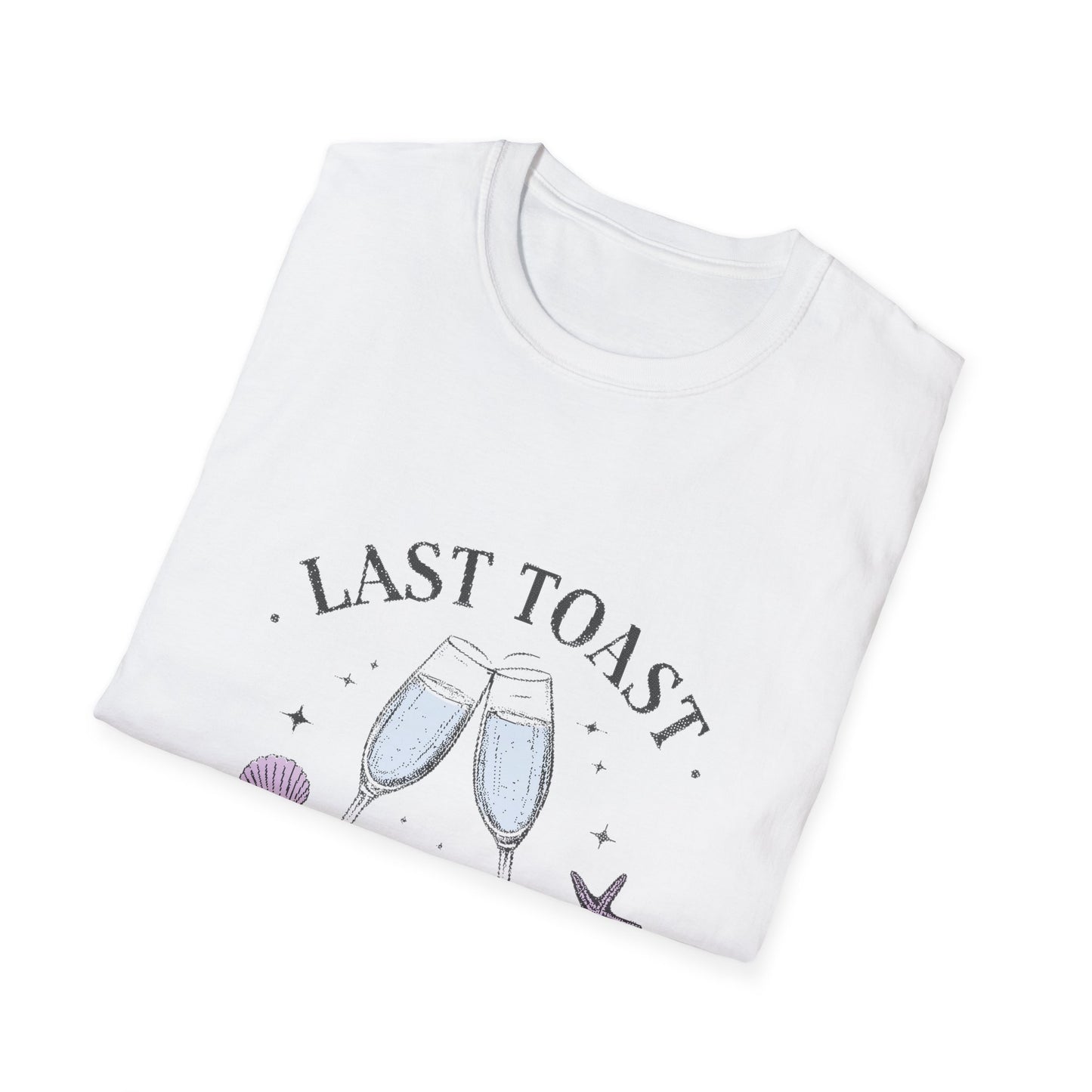 Last Toast Social Club Unisex T-Shirt, Casual Tee, Gift for Friends, Celebration Shirt, Cozy Apparel, Beach Party Outfit