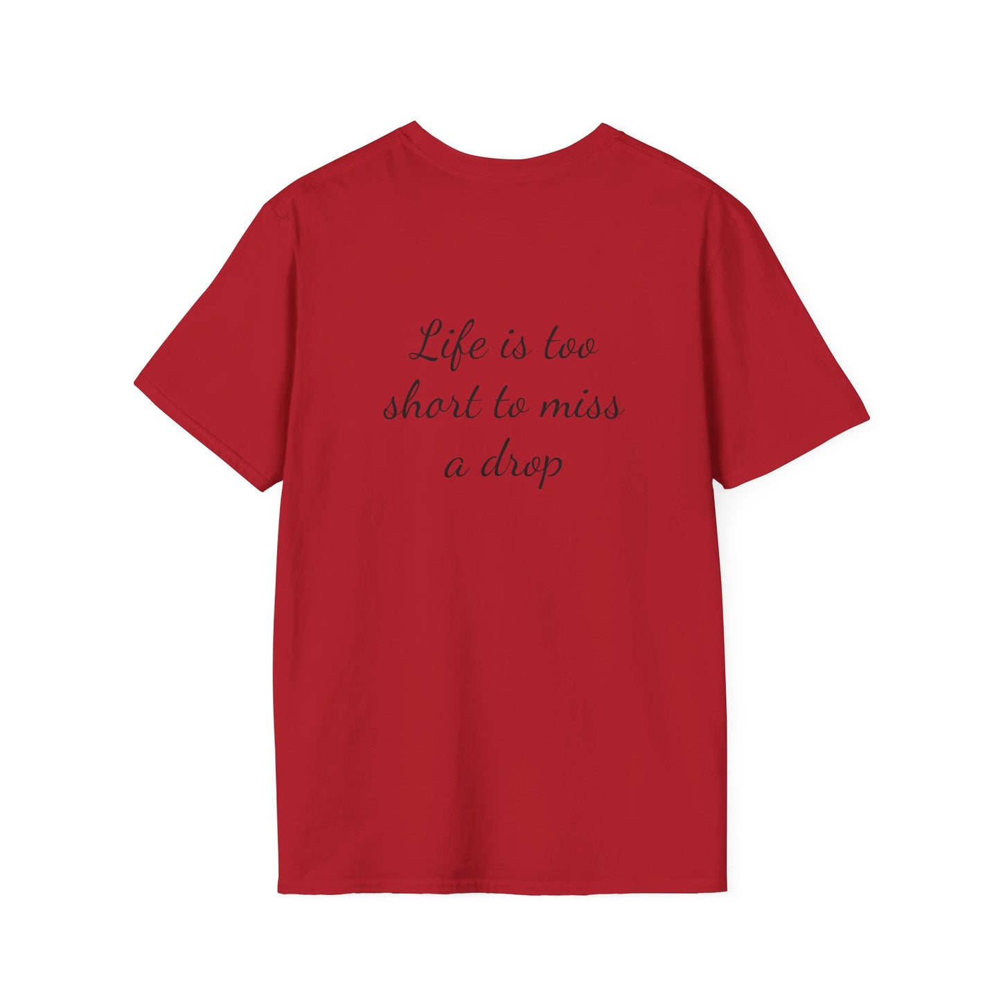 Life is too short to miss a drop wine shirt | Wine Tee | Cocktail tops