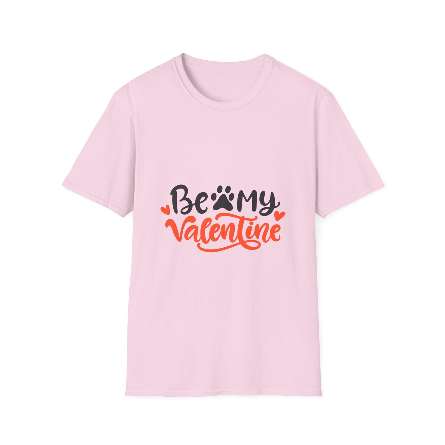 Be my Valentine Paw T-shirt, Paw Tee, Valentine shirt