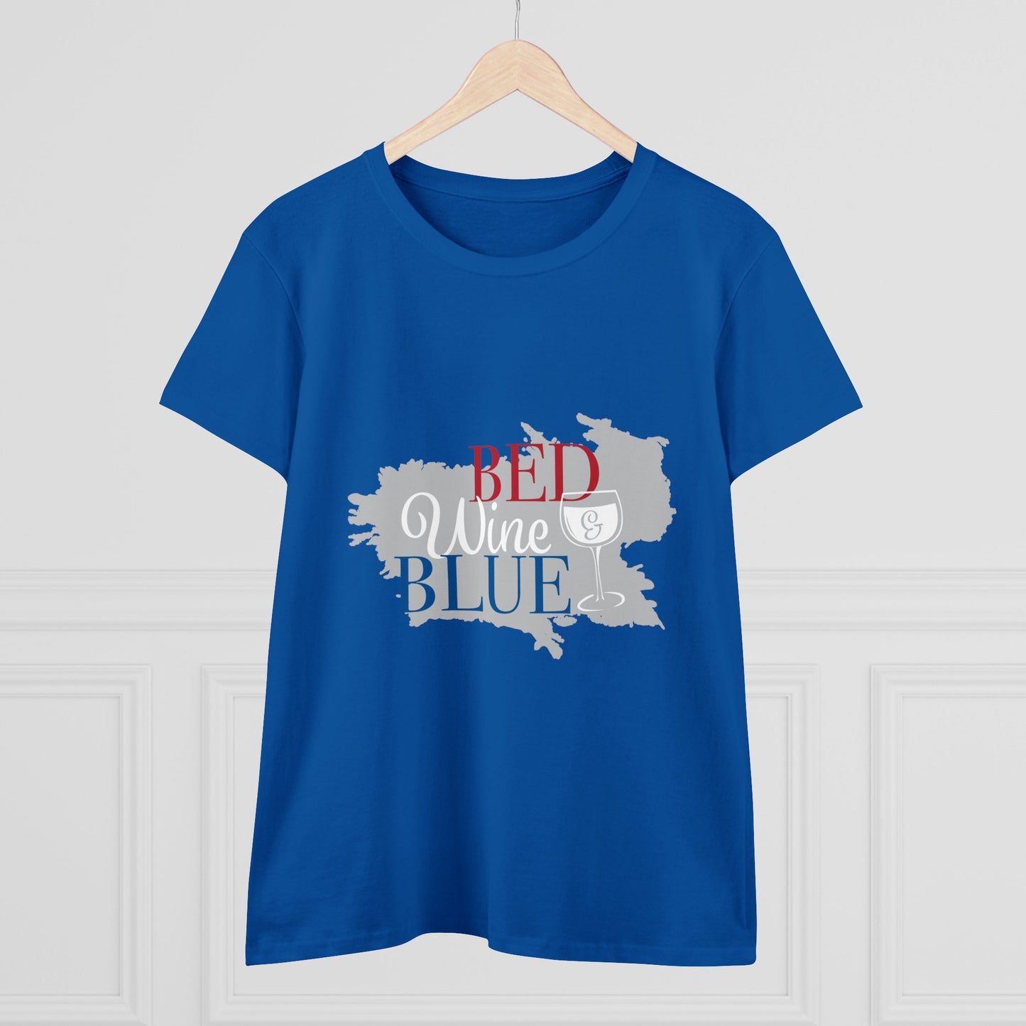 Wine Tee | Red, Wine & Blue