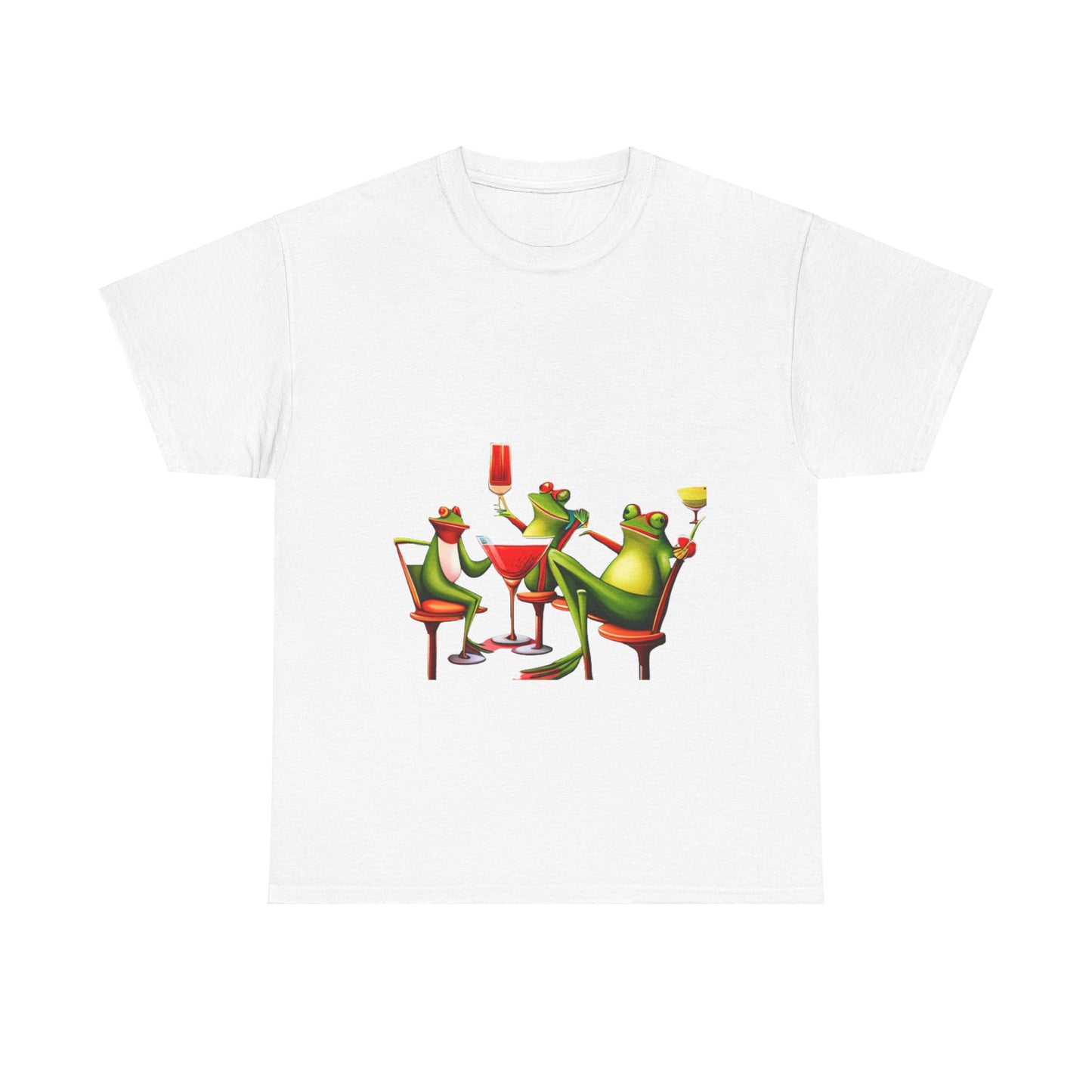 Frog Shirt, Five PM Frogs Cotton Tee
