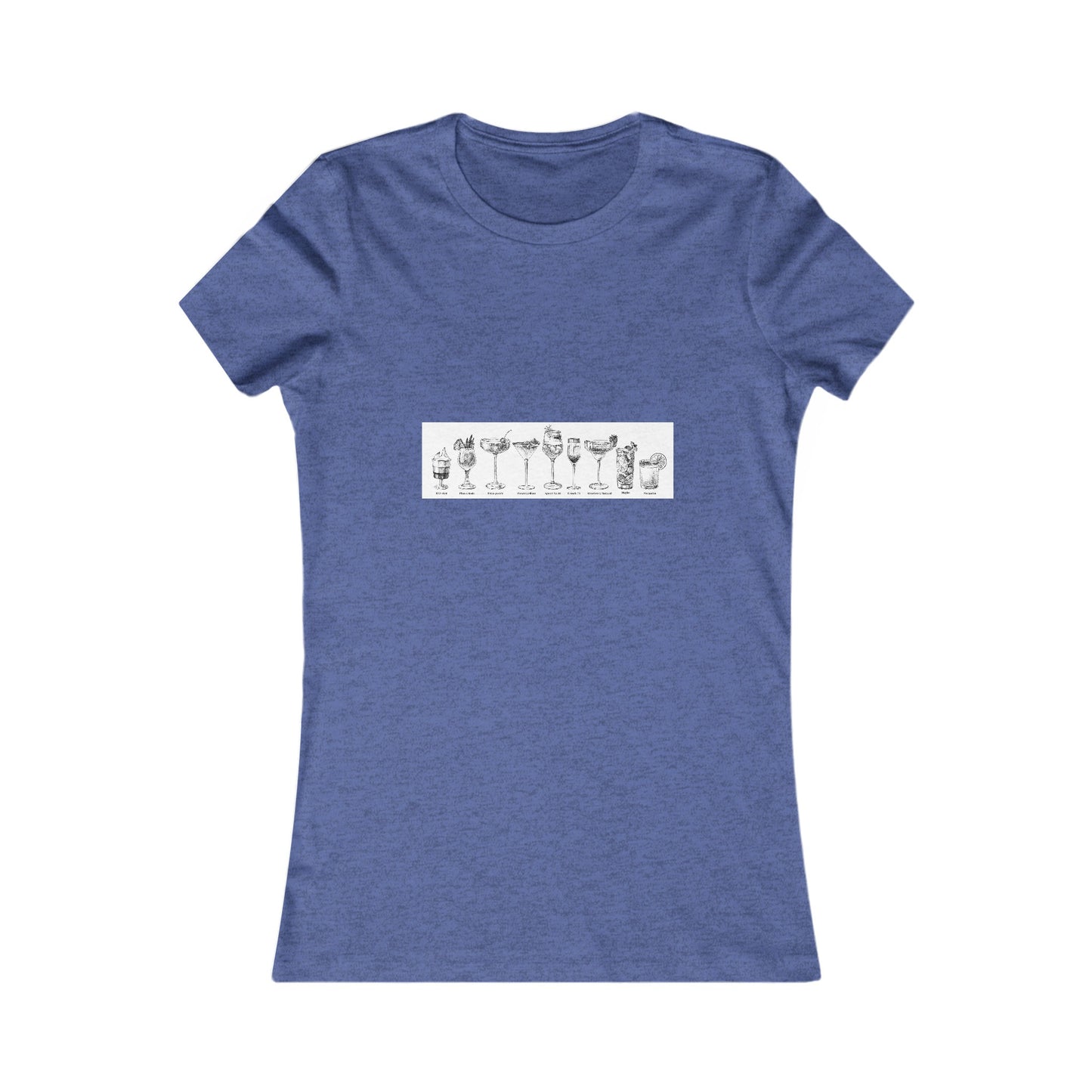 Cocktail List T-shirt, Drunk shirt, Bartender Gifts