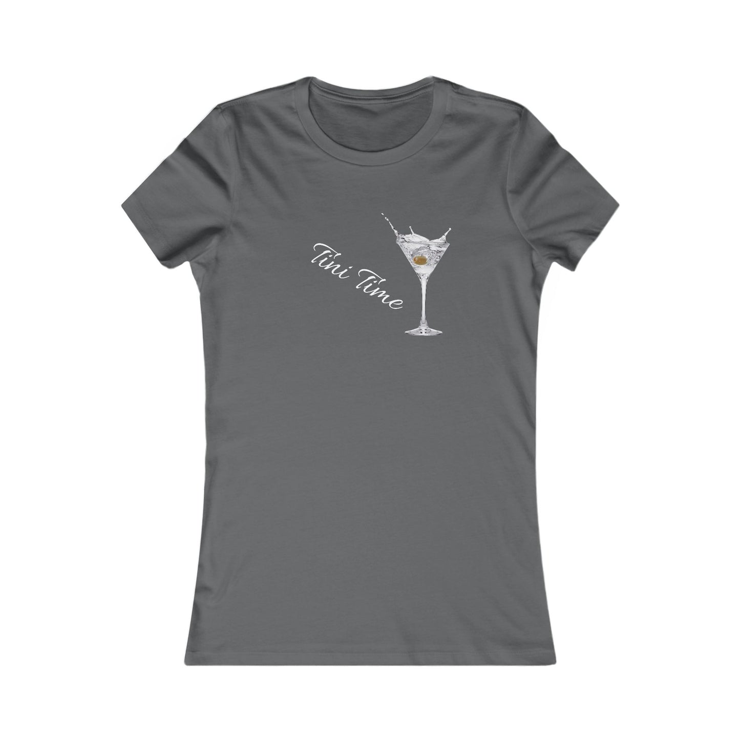 Tini Time Tee | Martini tshirt