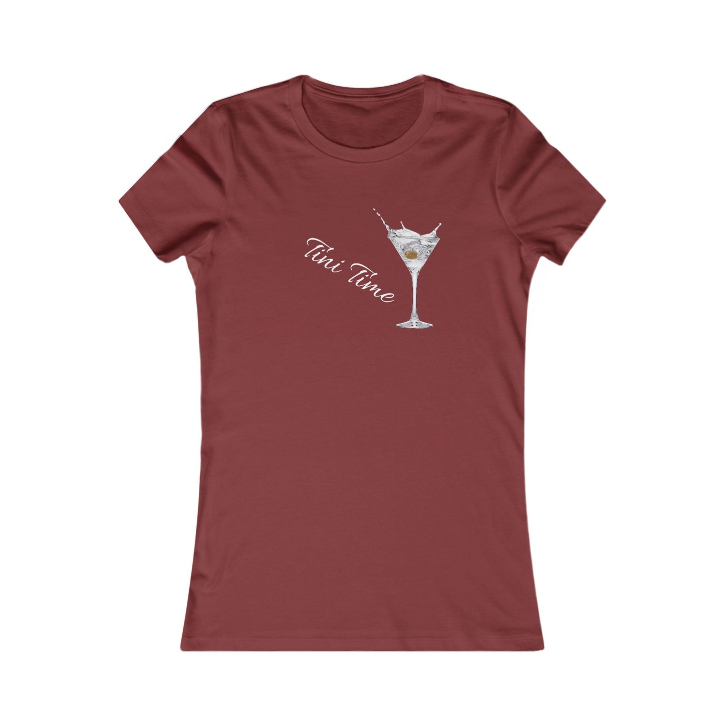 Tini Time Tee | Martini tshirt