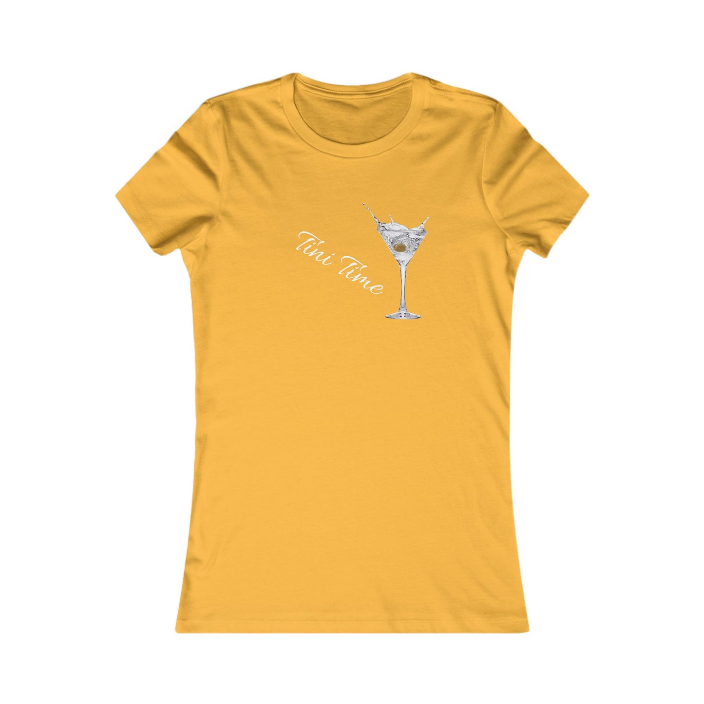 Tini Time Tee | Martini tshirt