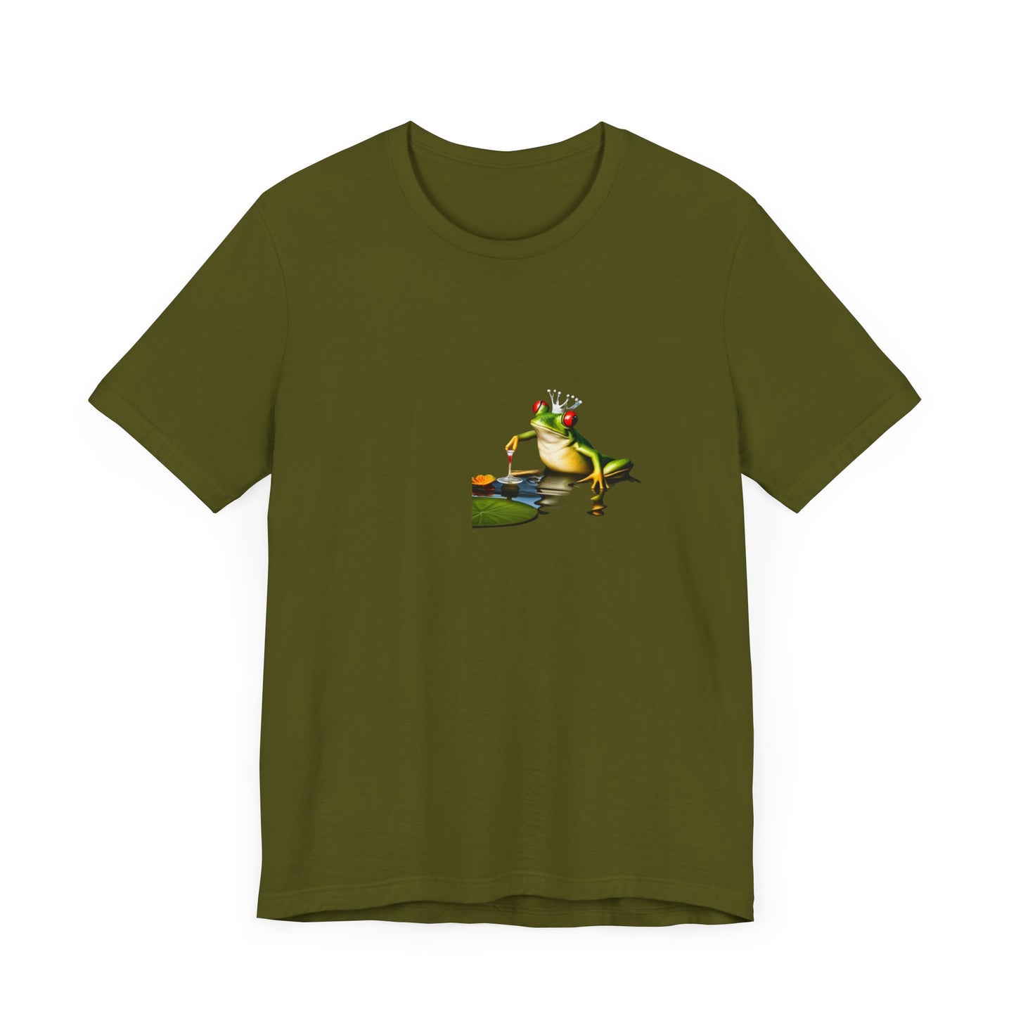 5 PM Frogs Short Sleeve Tee, Frog tee, Frog theme