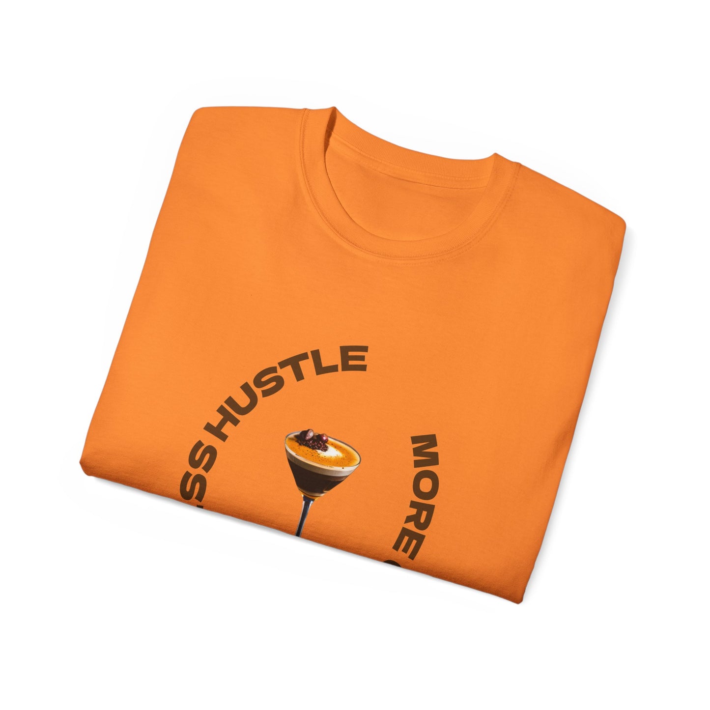 Coffee Lovers Unisex Tee - Less Hustle More Coffee Shirt, Casual Wear, Gift for Baristas, Coffee Addicts, Funny T-Shirt, Everyday Style