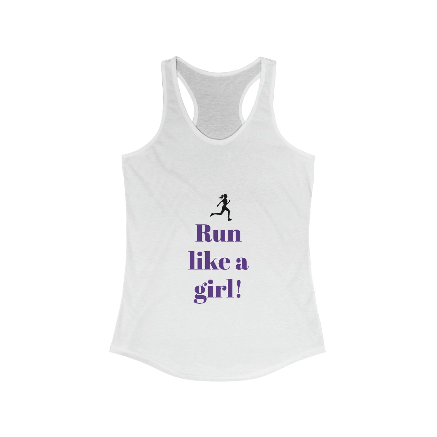 Run like a girl Tank, Runner top