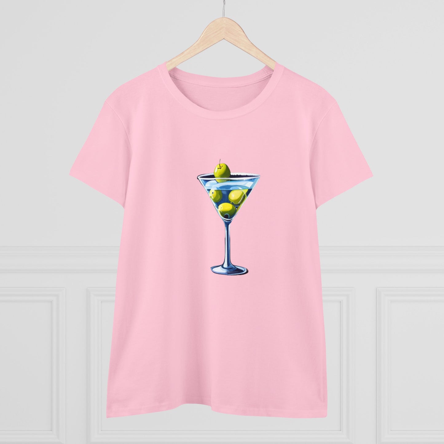Martini T-Shirt, Women's Martini Cotton Tee