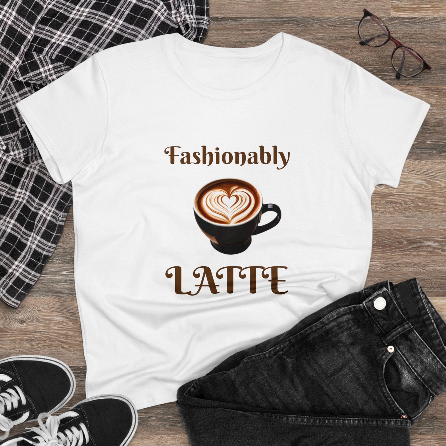 Latte T-shirt, Coffee Lover top - Latte Gifts - Latte Apparel