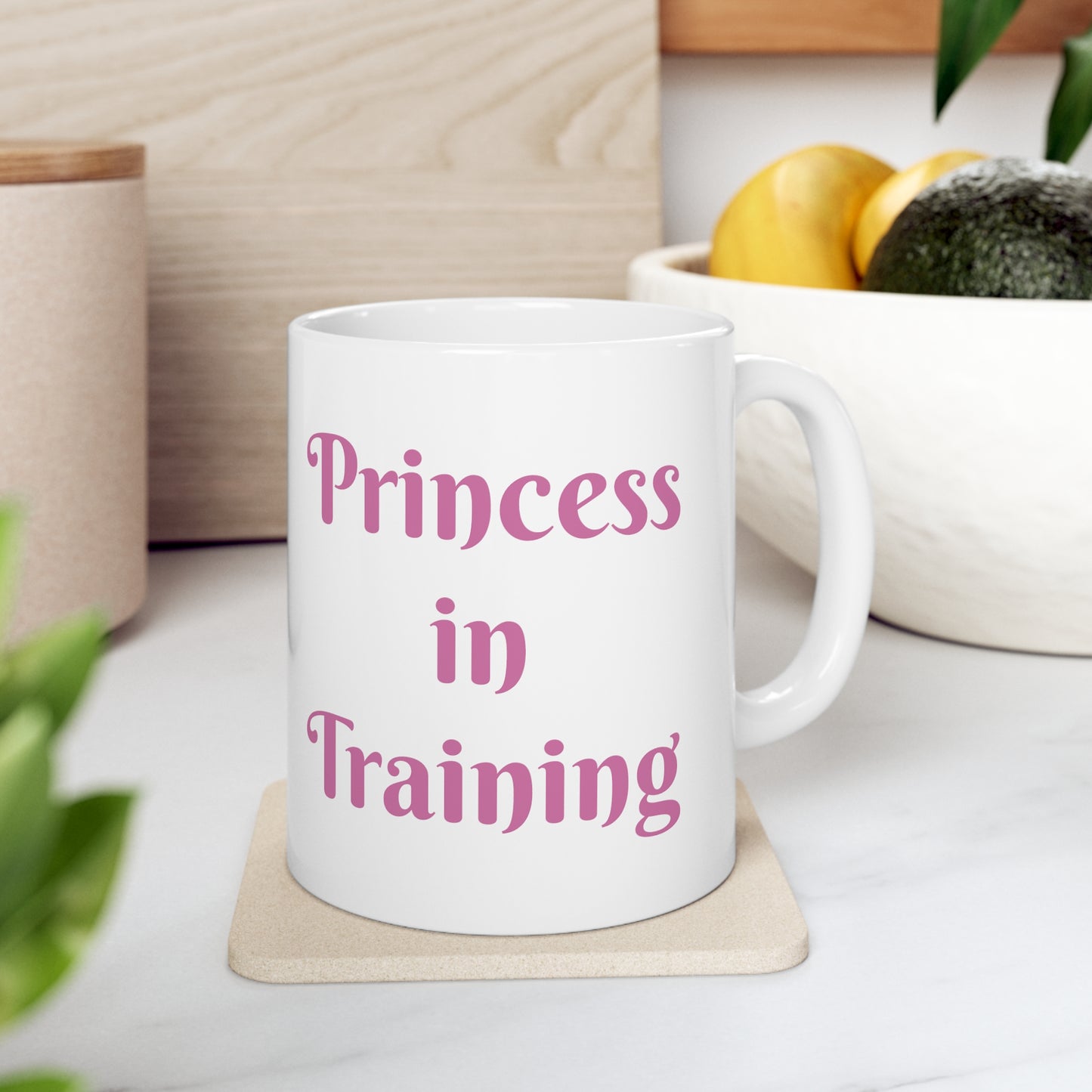 Princess in Training, Princess mug, Ceramic Mug 11oz