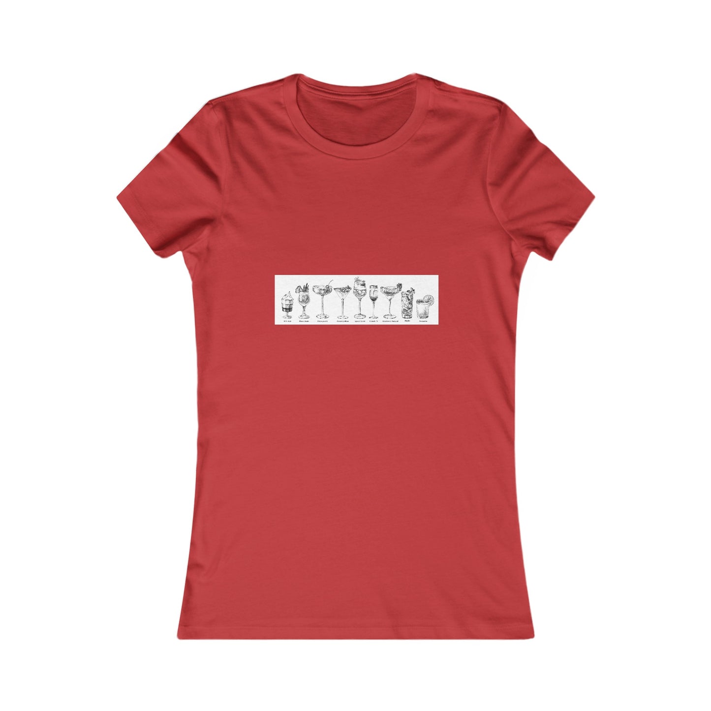 Cocktail Shirt, Women's cocktails Tee, fun shirt, Bartender Gift