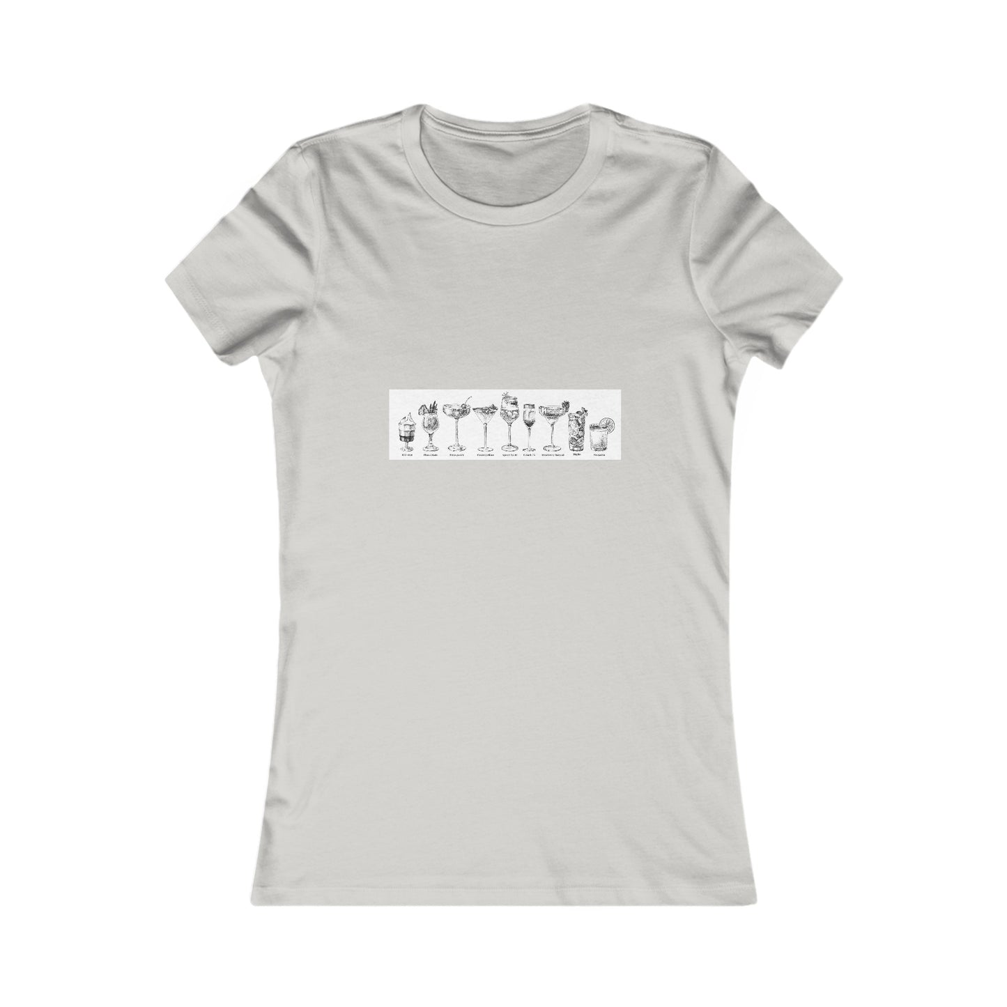 Cocktail Shirt, Women's cocktails Tee, fun shirt, Bartender Gift