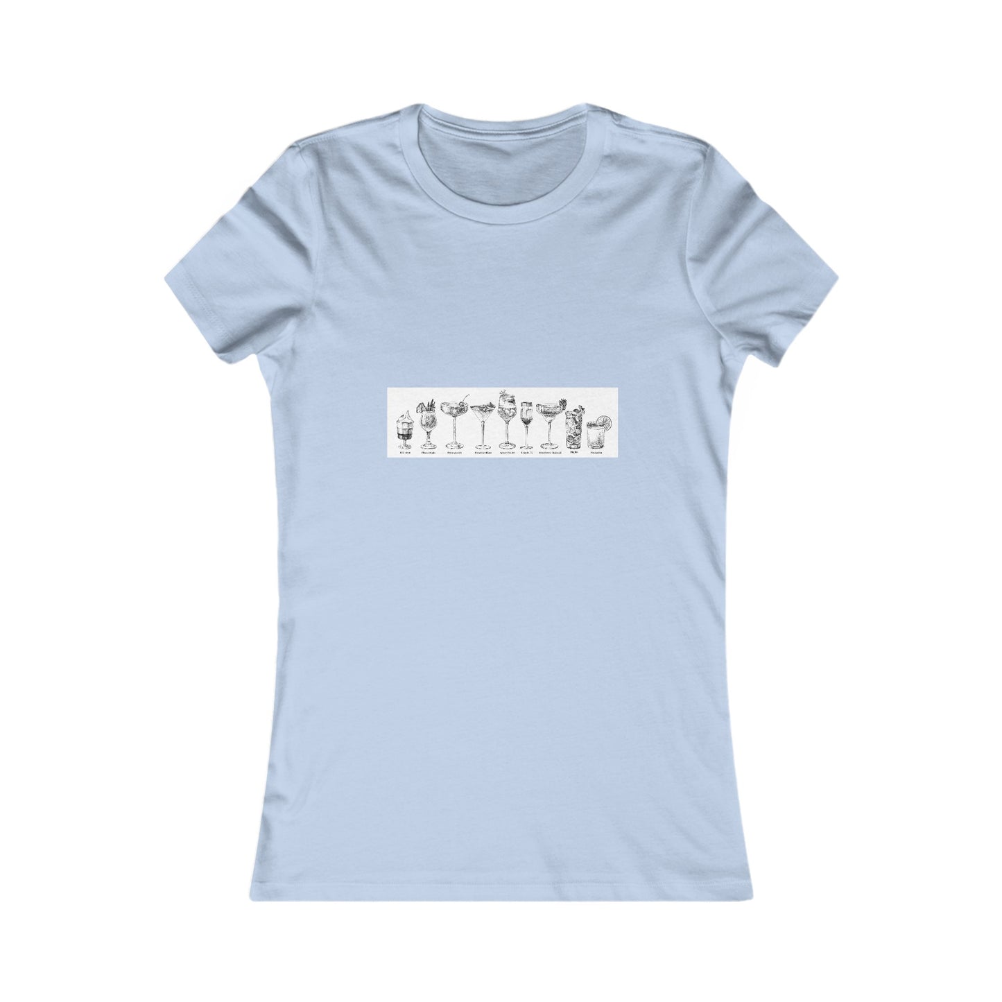 Cocktail Shirt, Women's cocktails Tee, fun shirt, Bartender Gift