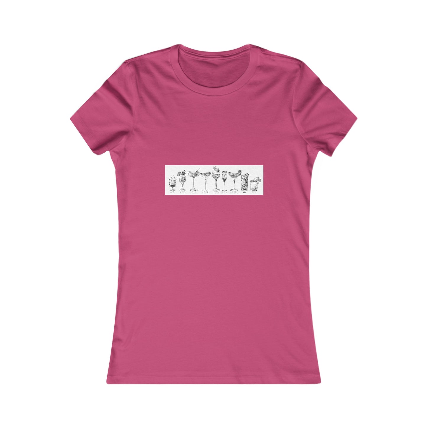 Cocktail Shirt, Women's cocktails Tee, fun shirt, Bartender Gift